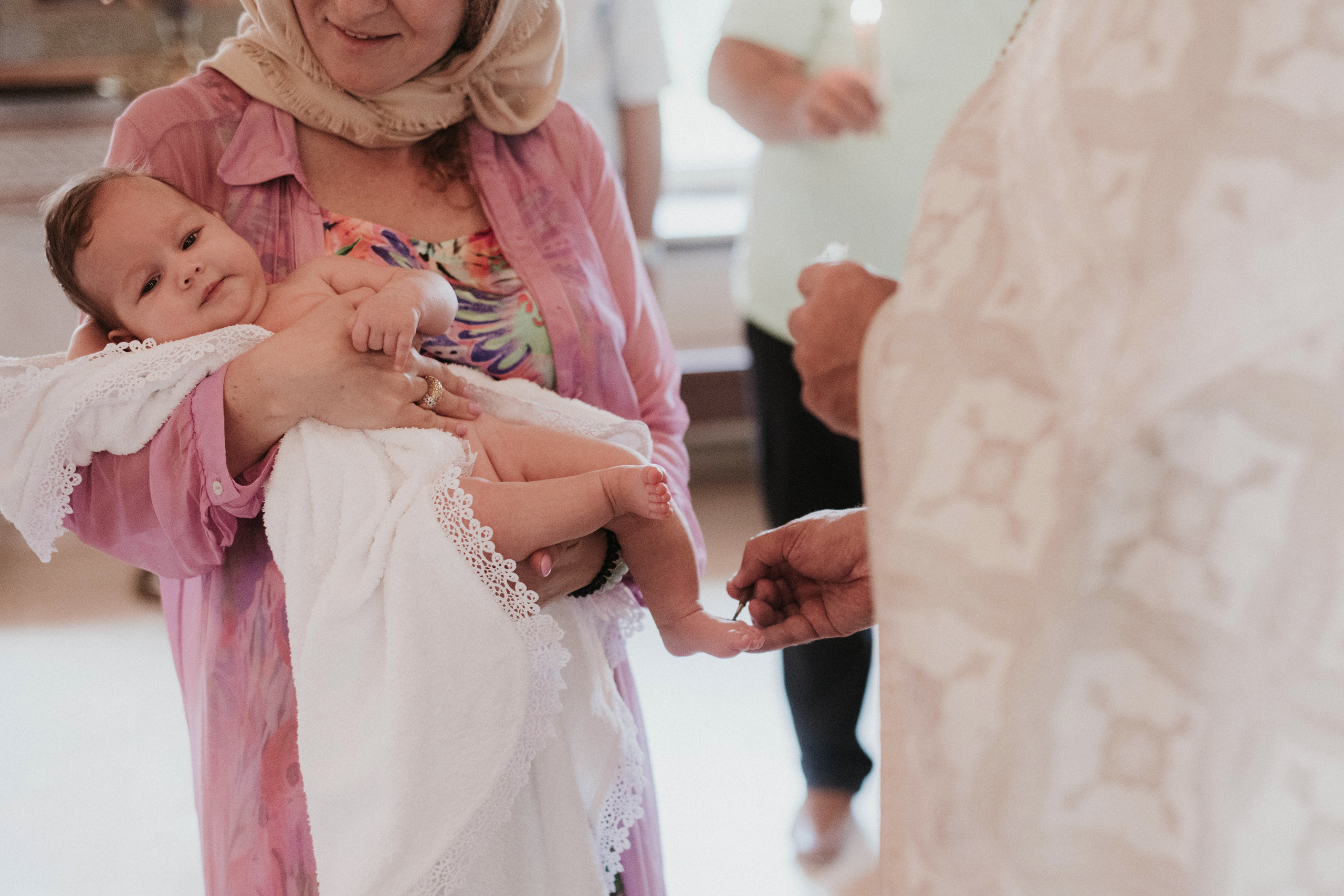 Фотосессия на крещение. Семейный фотограф в Москве Полина Ситникова
