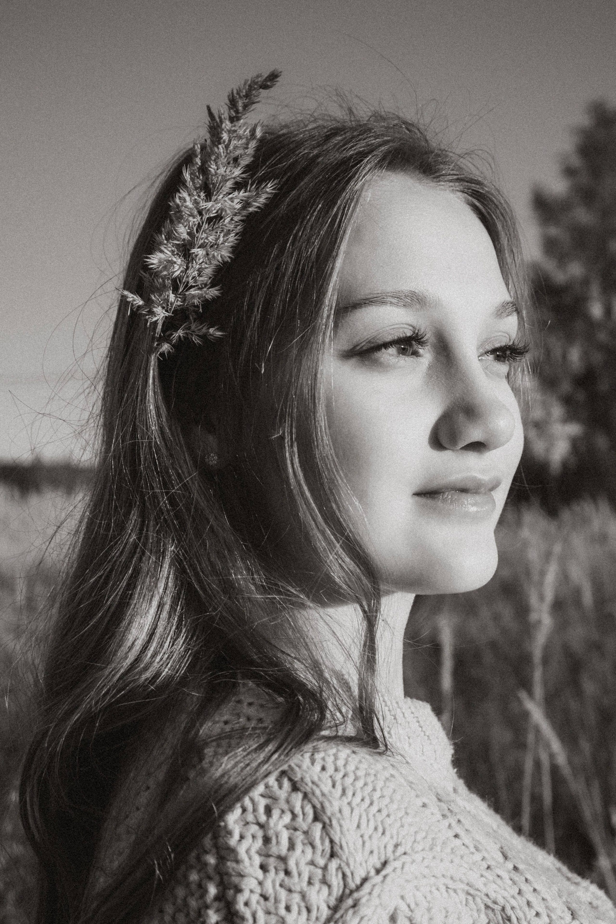 Юля. Осенняя фотосессия в поле. Юлия Левада Семейный и женский фотограф