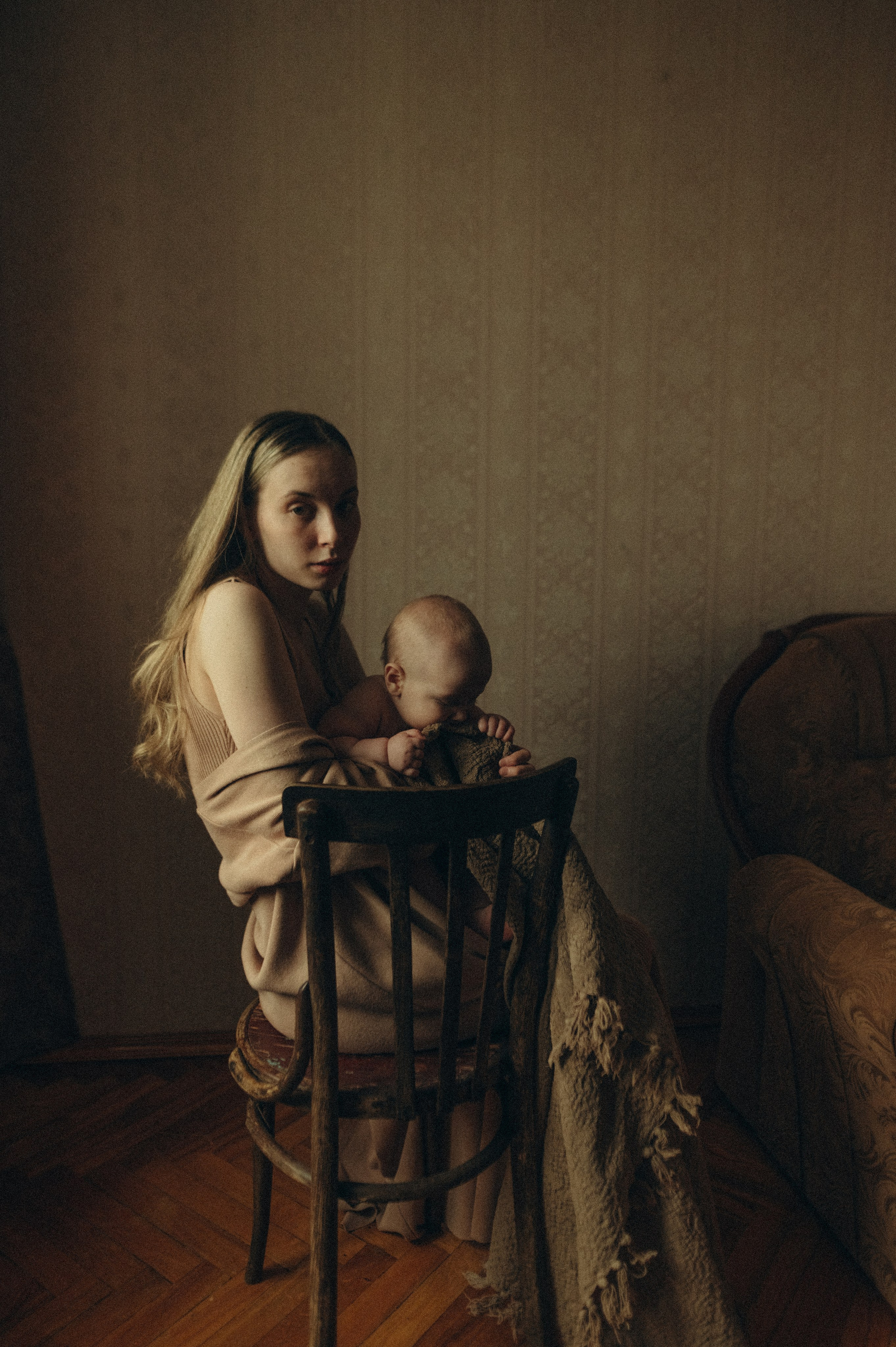 Живописный портрет. Семейный фотограф в Москве Екатерина Денисенко | Фотосессии без постановки дома и в студии