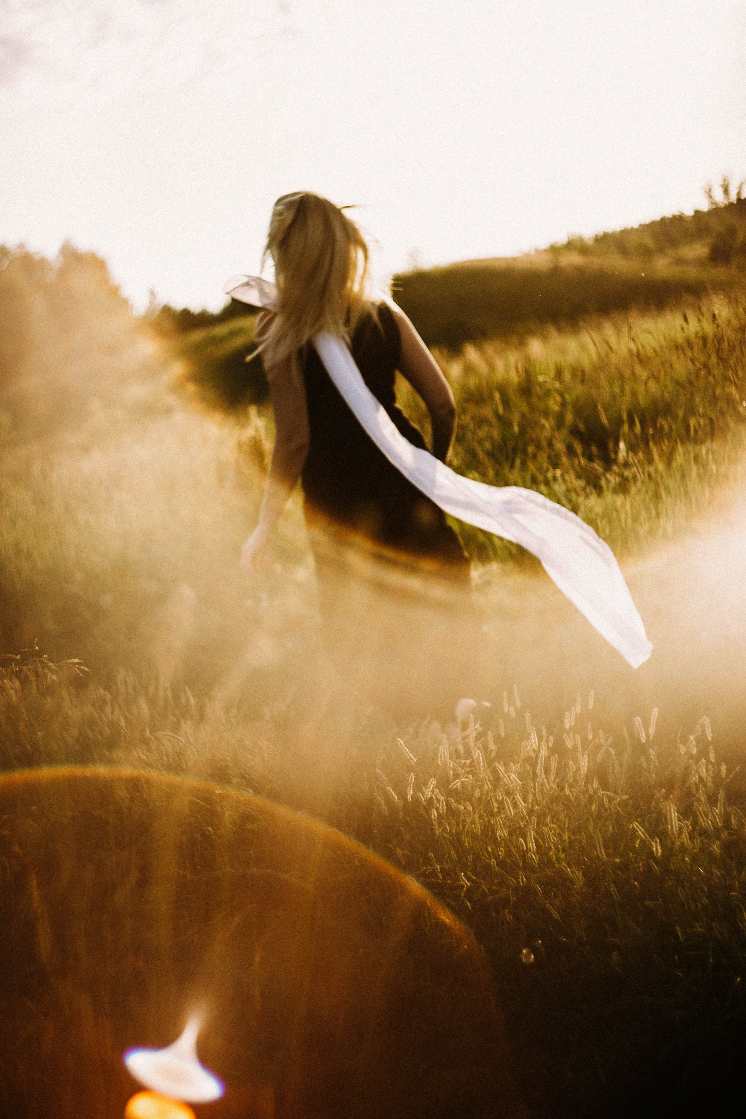 Ирина. Закат. Поле. Фотограф в Нижнем Новгороде