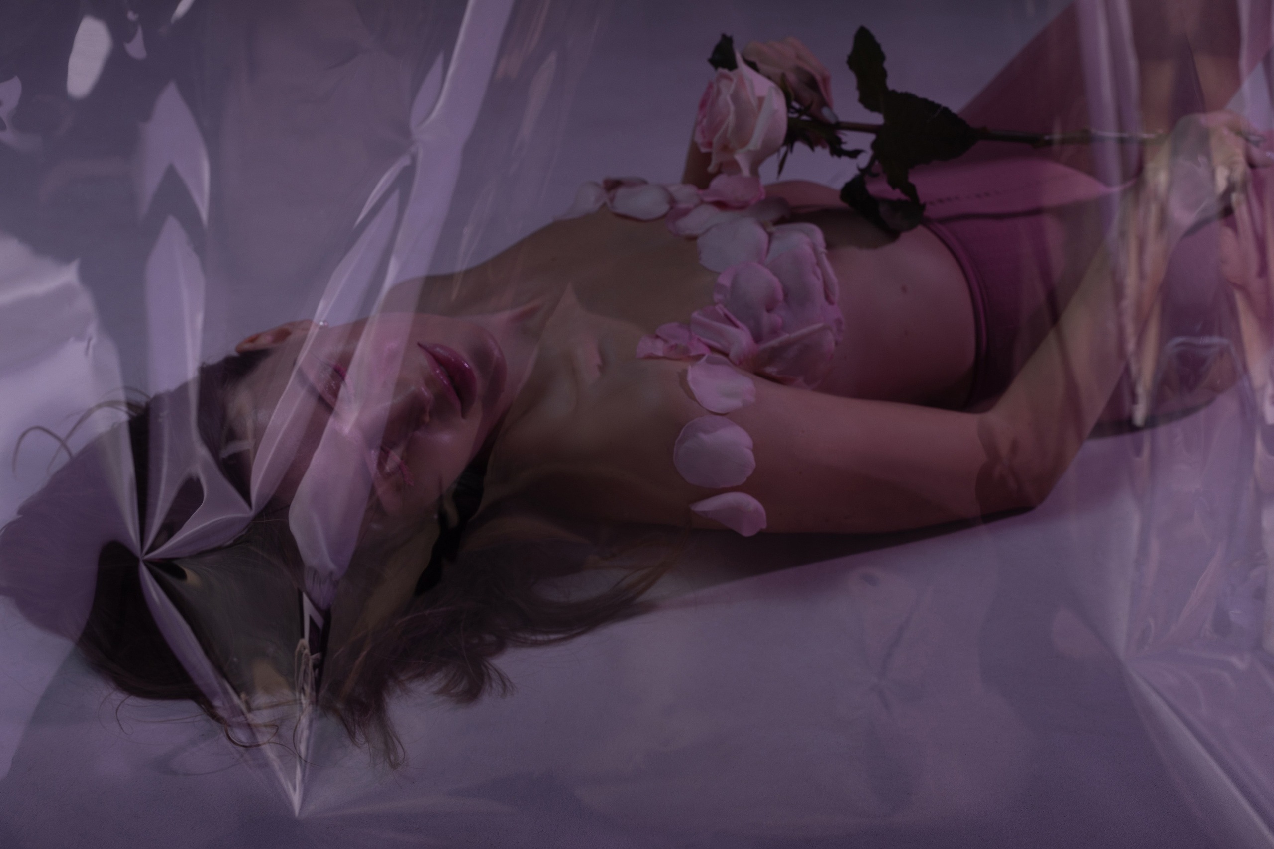 Рита «Pink flower». Фотограф Мария Щеголькова. Чувственный женский портрет