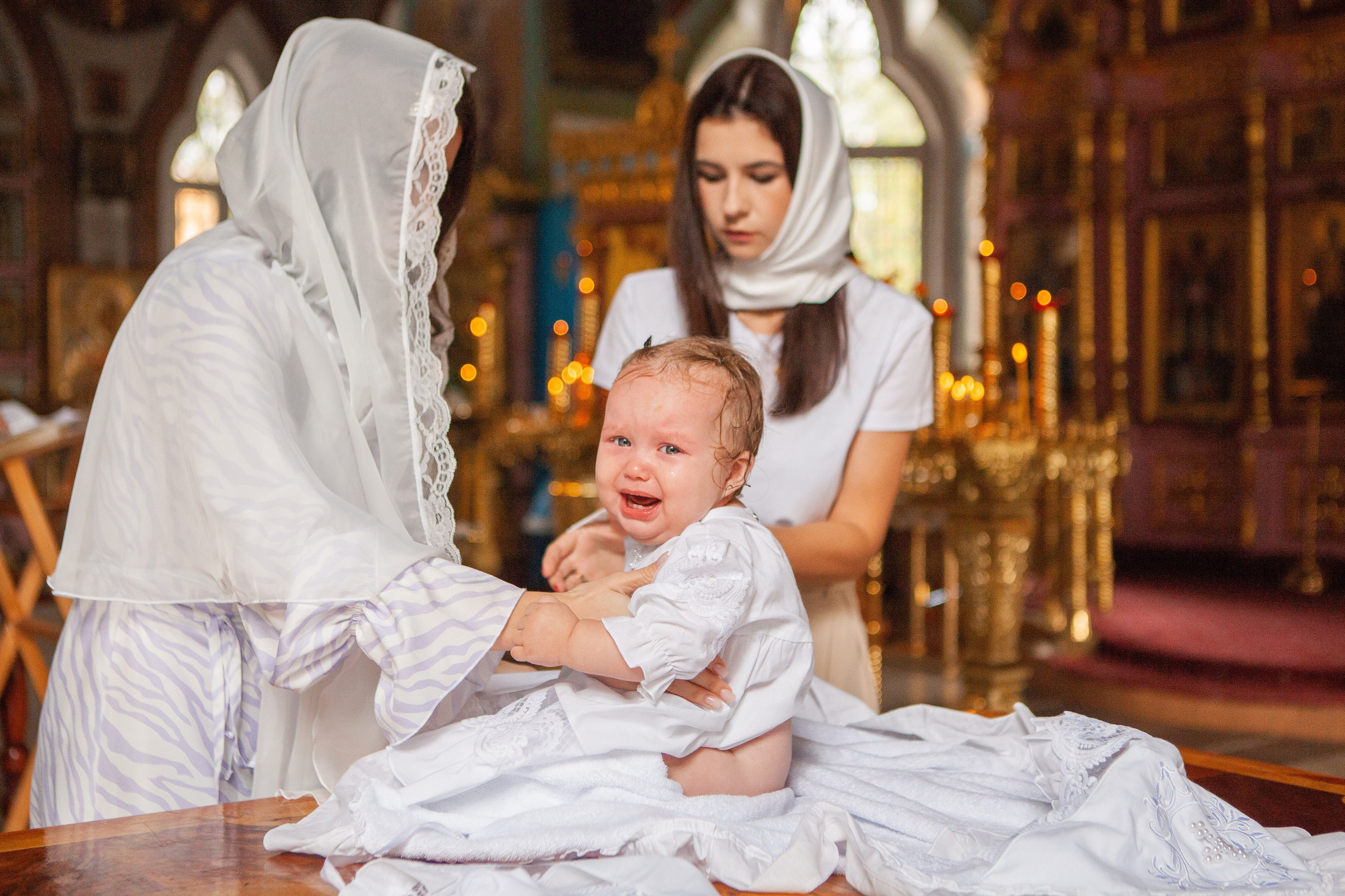 Крещение Дарьи. Фотограф Ольга Ефремова