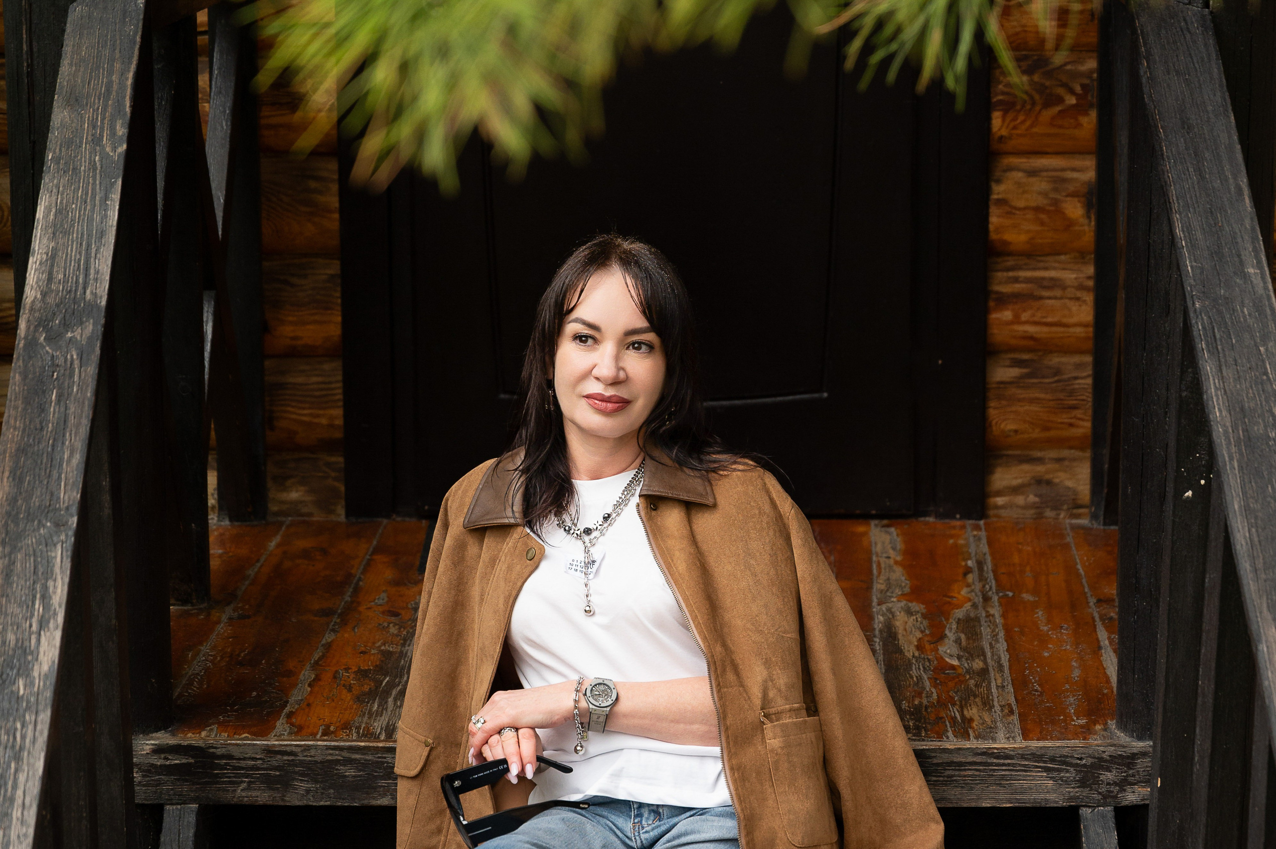 Съемка в горном отеле для Эльмиры