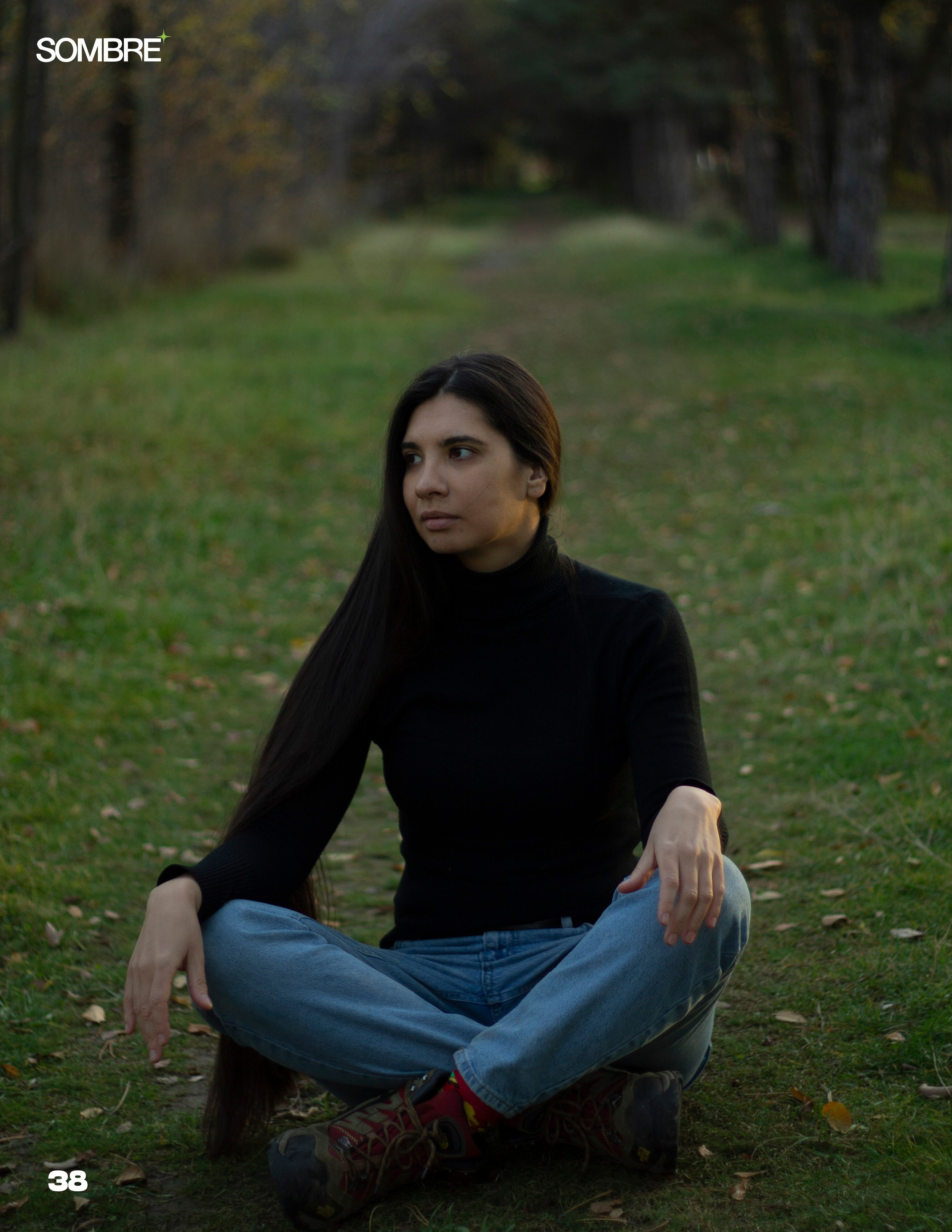 Юля в парке