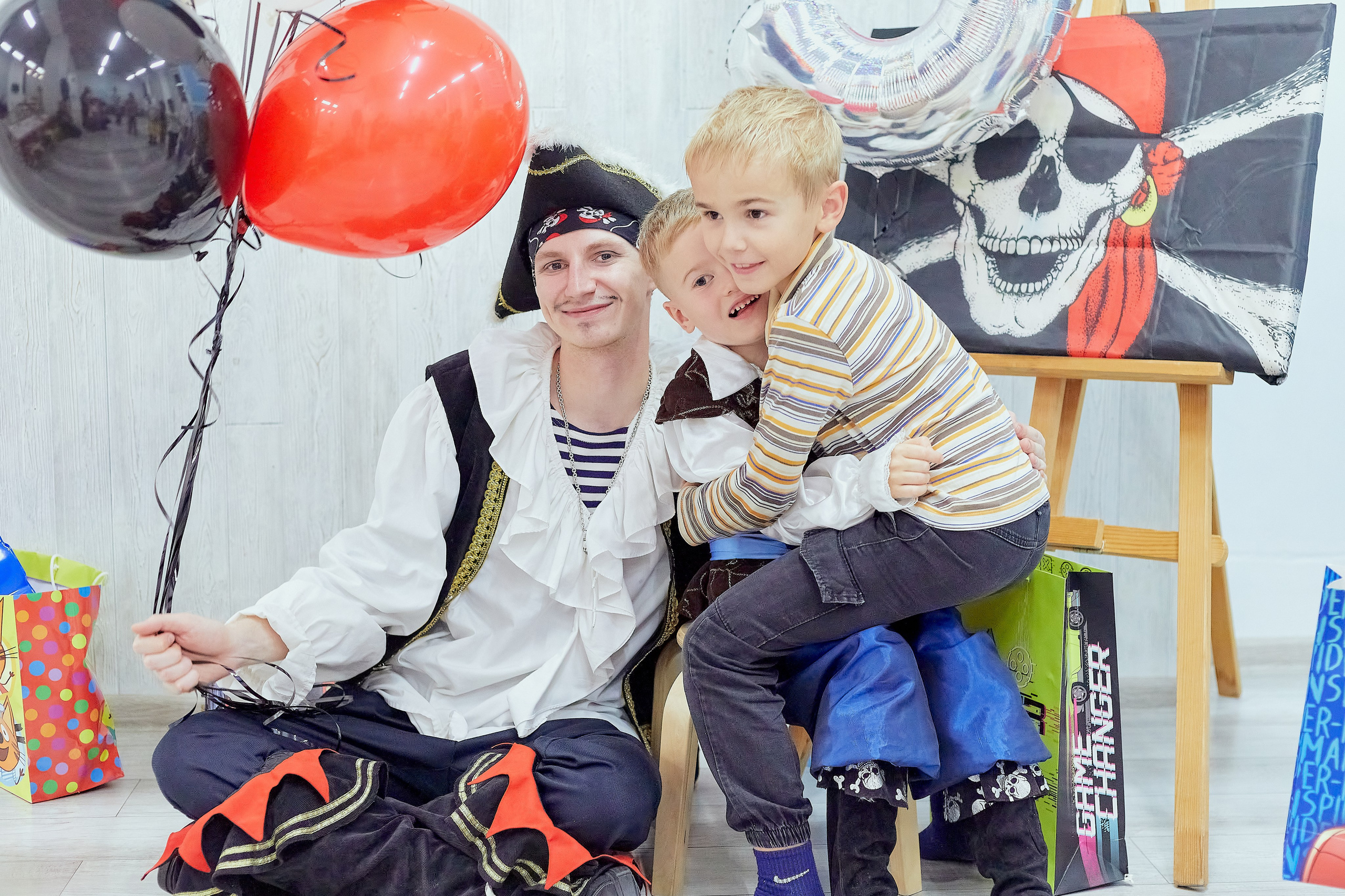 День Рождение Степана 5 лет, съёмка 3 часовой программы. Семейный и детский фотограф в Ярославле Юлия Галашина