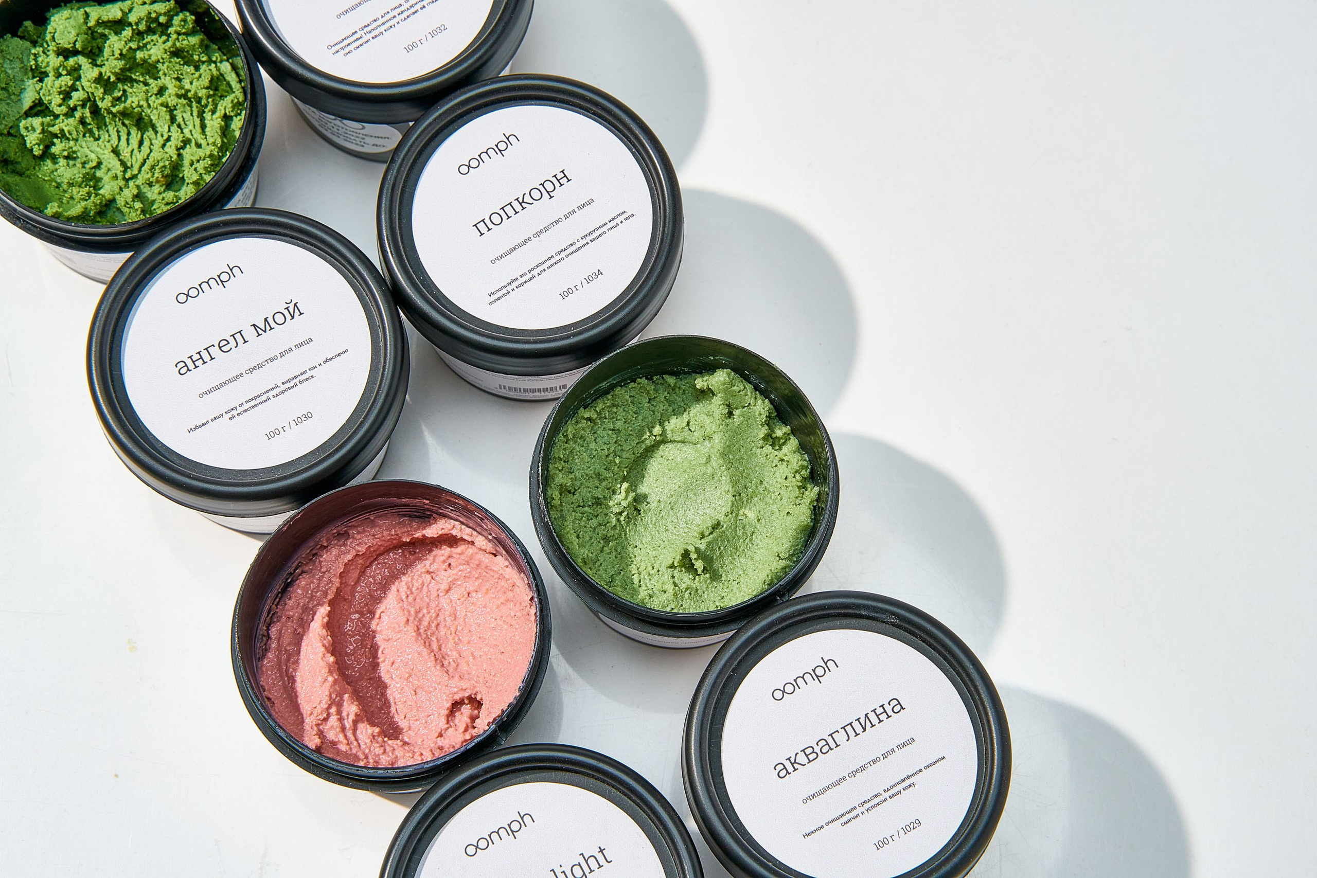 Предметная съемка для бренда OOMPH