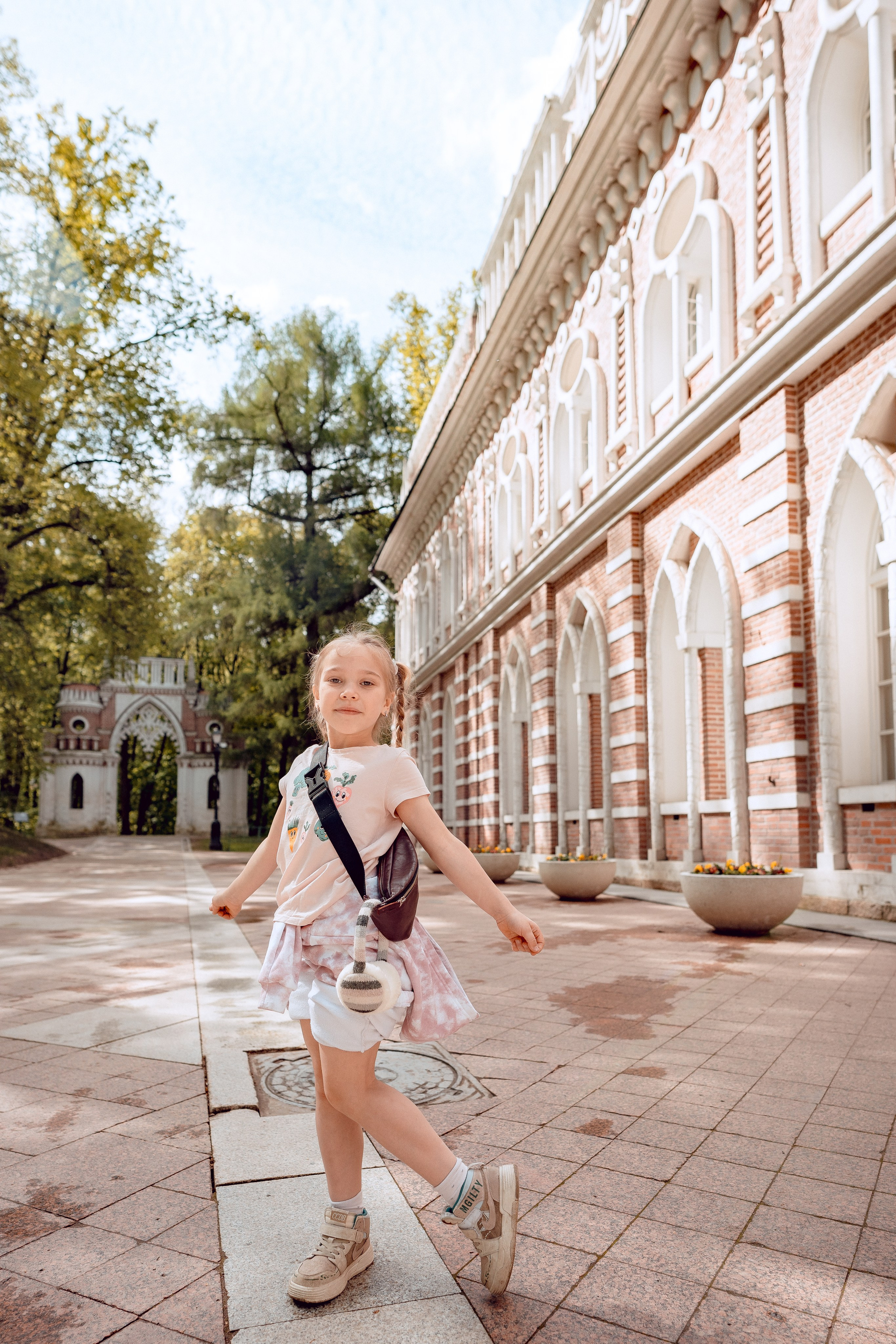 Прогулка в Царицино. Портретный и семейный фотограф в Москве/Видное
