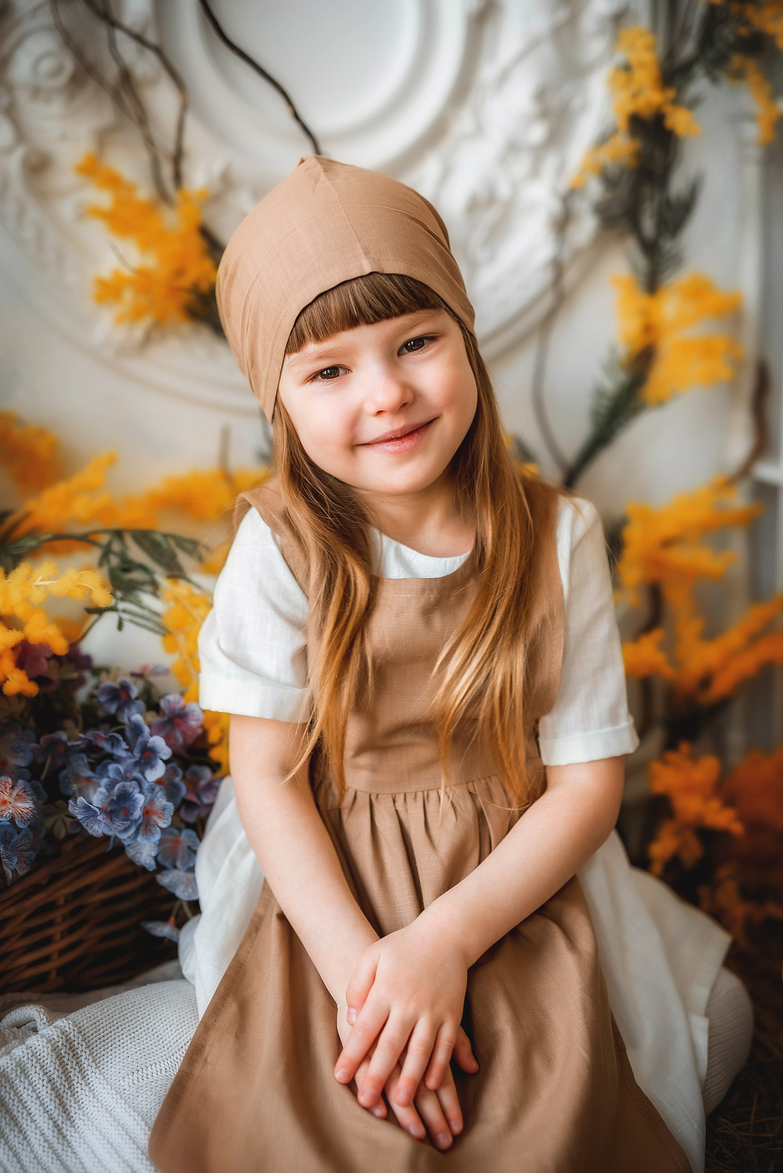 Пасхальная фотосессия с козленком. Семейный, детский фотограф в Воронеже Анна Никитина