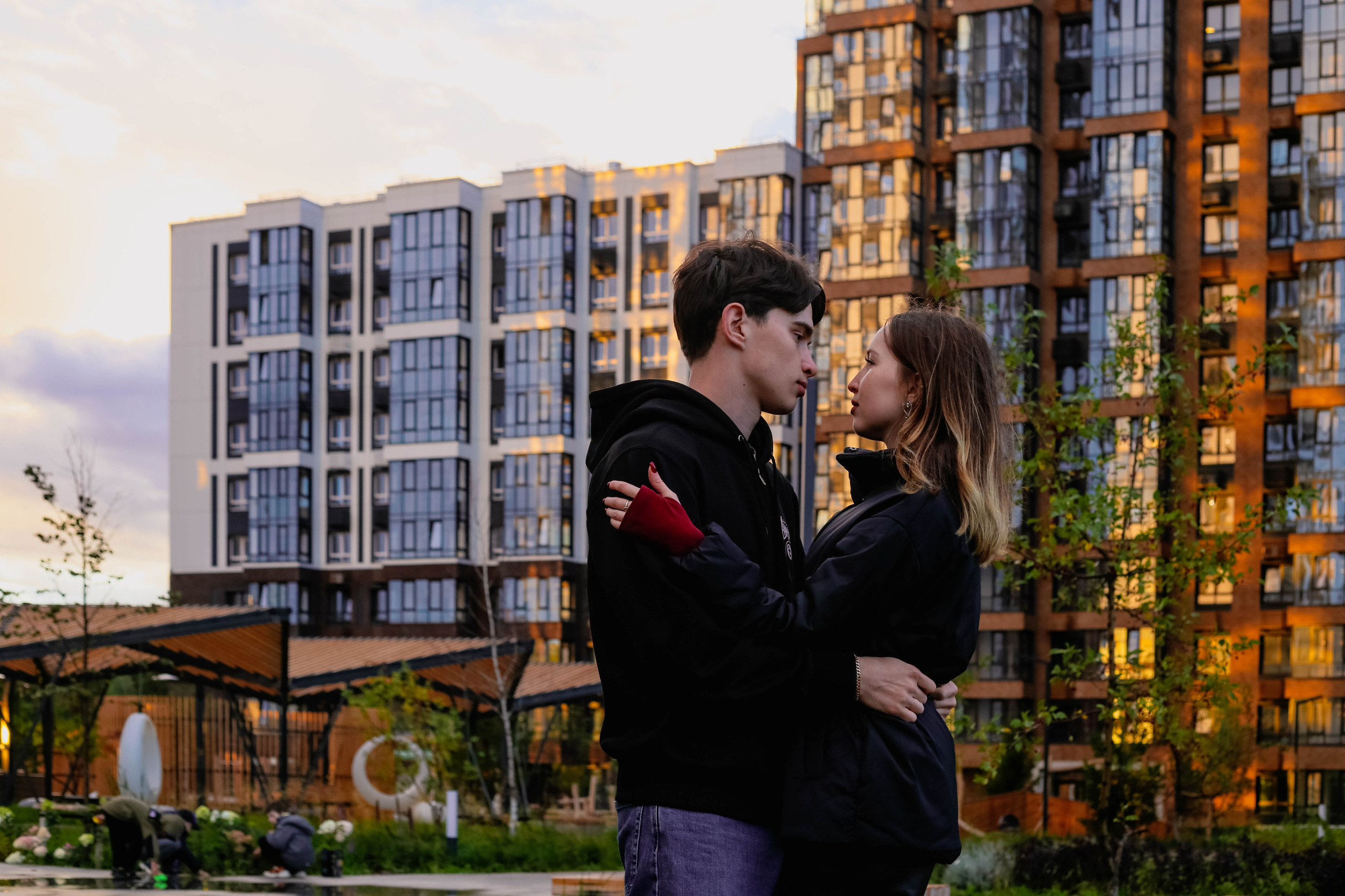 Максим и Алина. Фотограф Пермь. Фотосессия в фотостудии Перми и на свежем воздухе