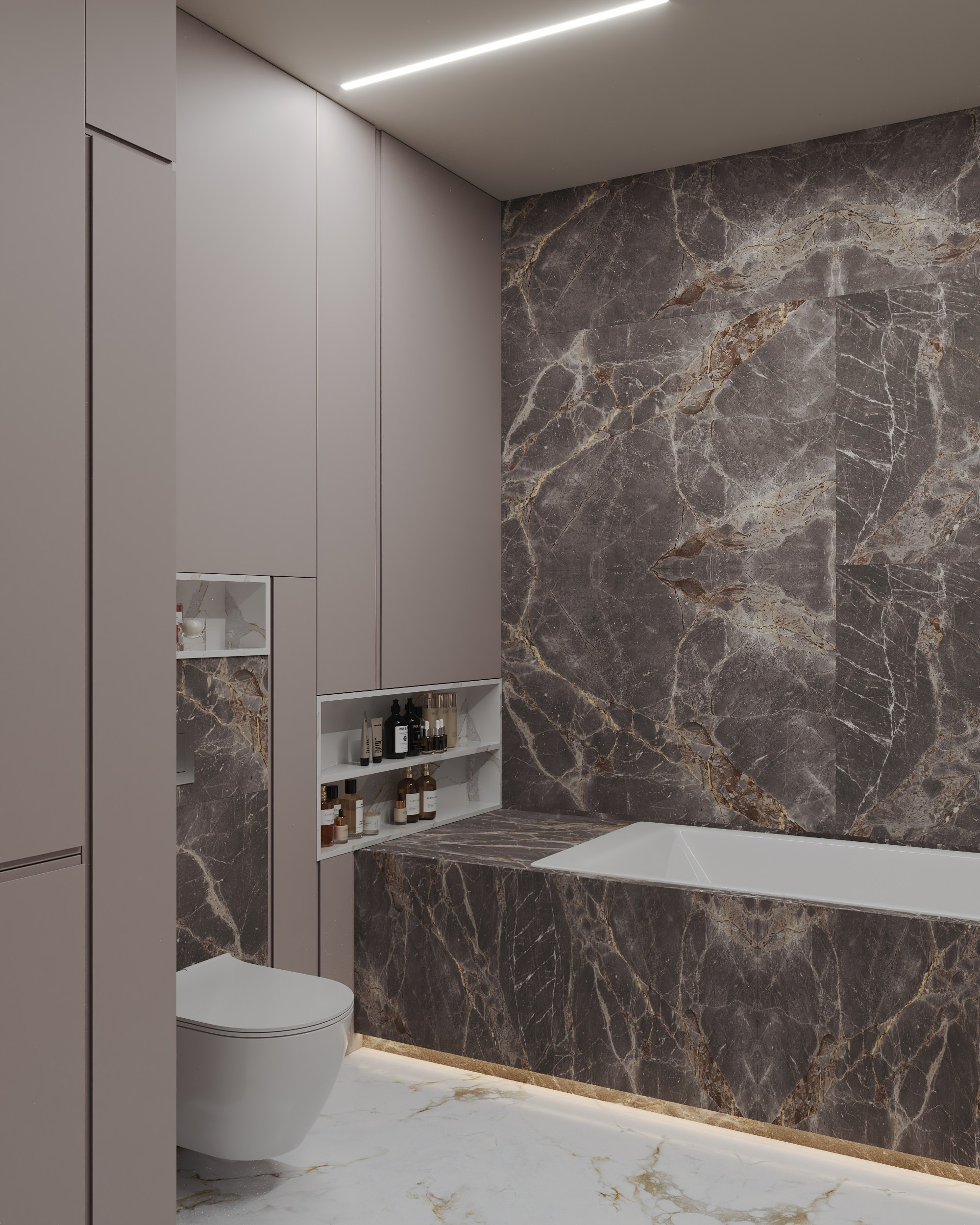 4-х комнатная квартира в Москве. Интерьерный 3Д Визуализатор Маргарита Оберемко