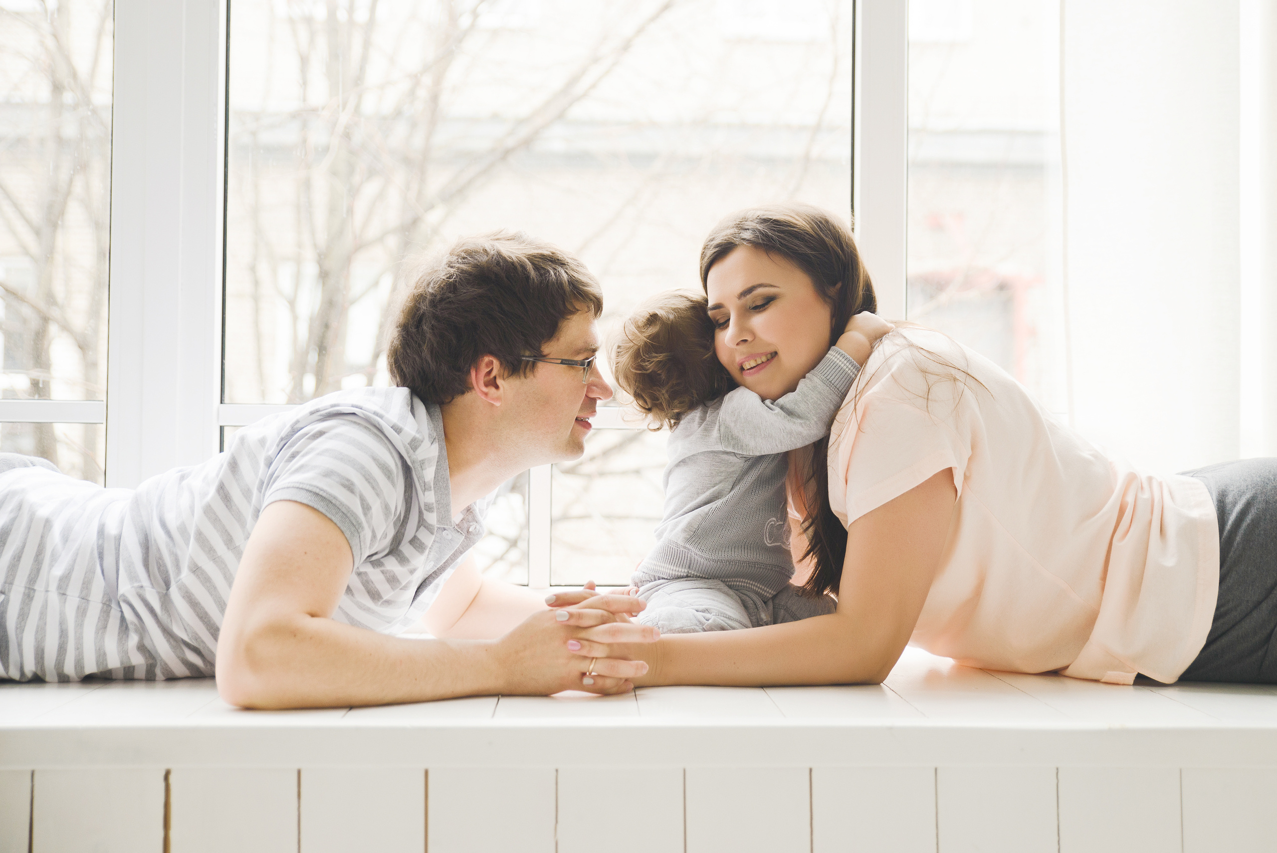 Семейная фотосессия в студии СПб. Семейный и детский фотограф в Санкт-Петербурге Маша Бичан