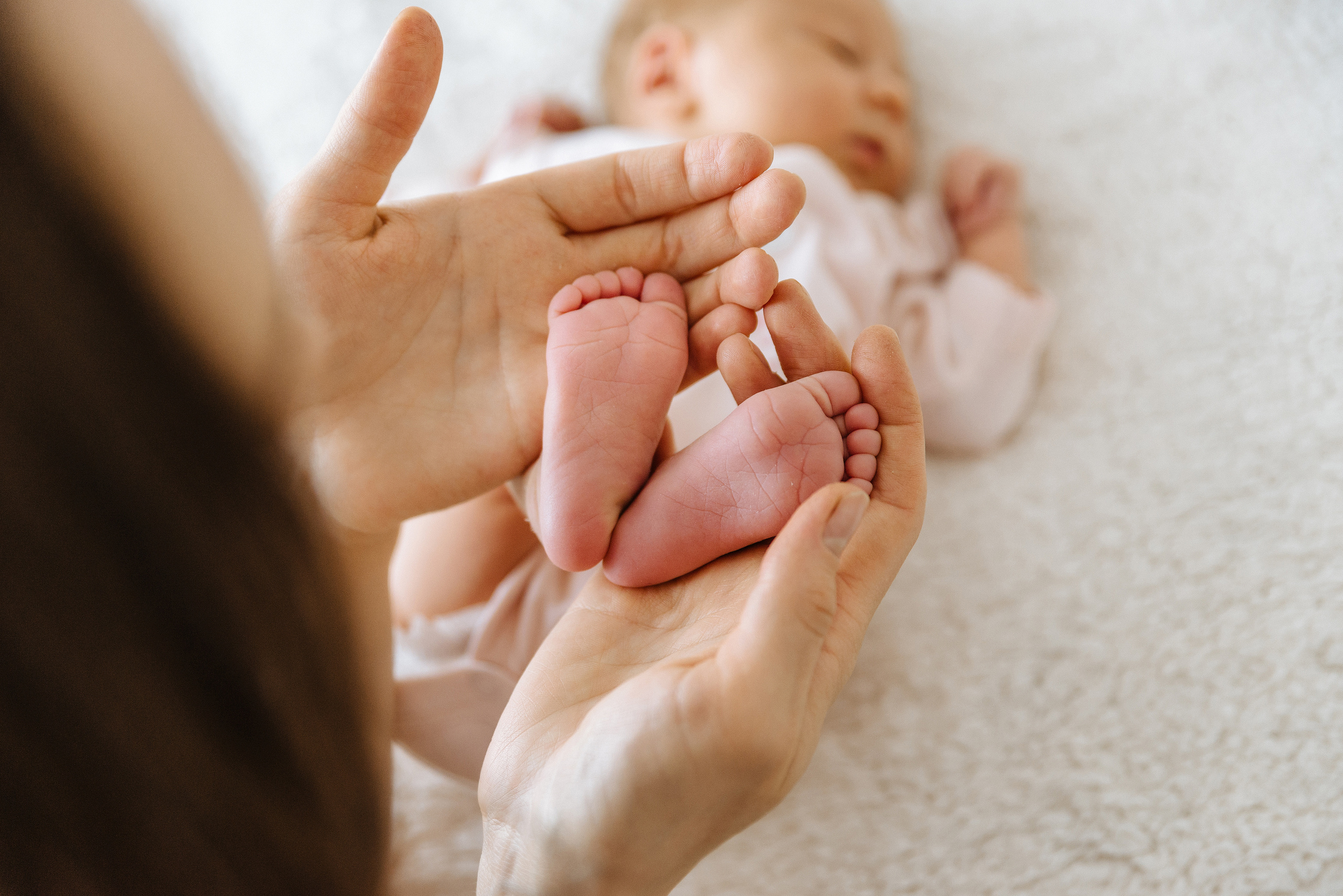 Фотосессия новорожденных дома СПб. Семейный и детский фотограф в Санкт-Петербурге Маша Бичан