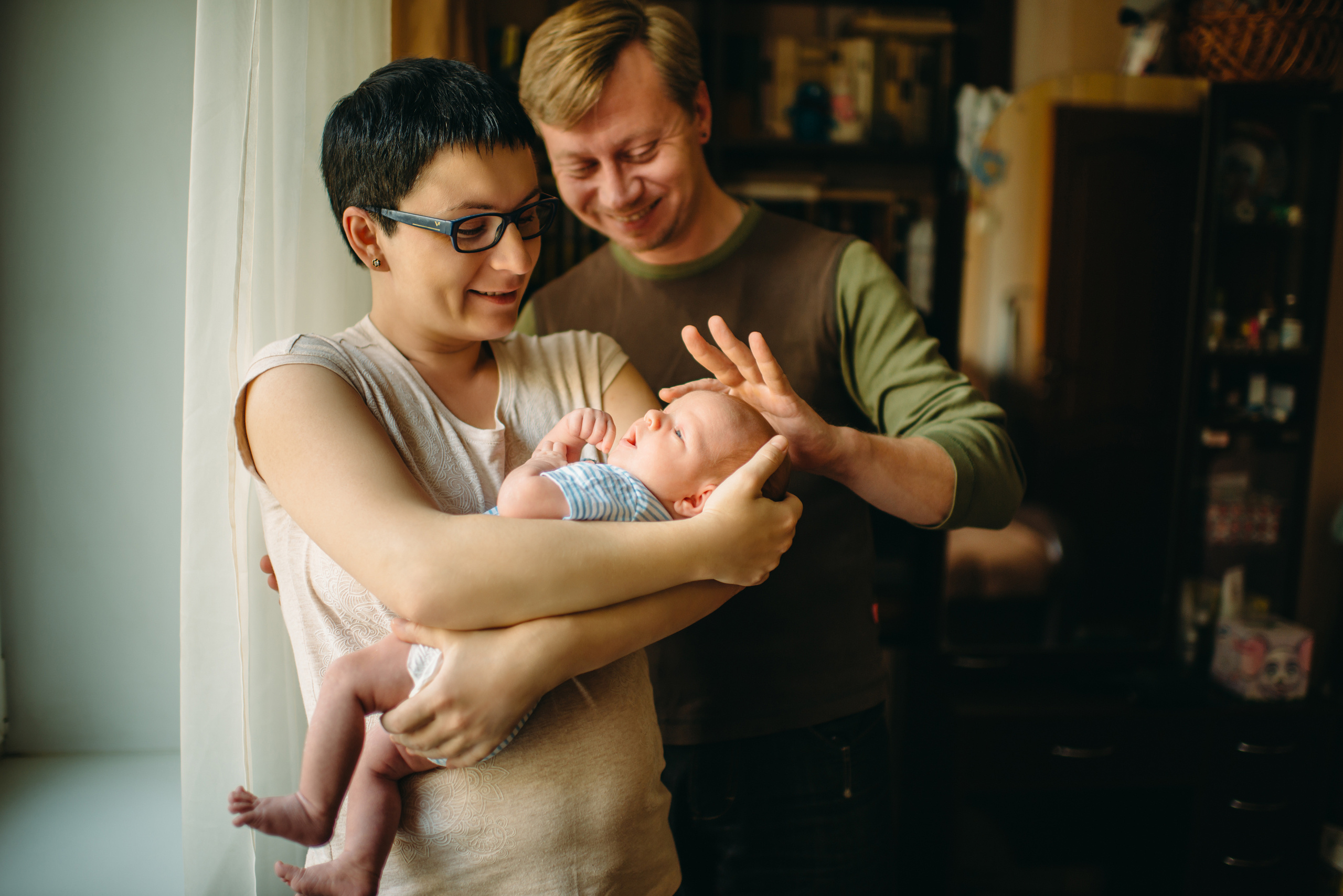 Фотосессия новорожденных дома СПб. Семейный и детский фотограф в Санкт-Петербурге Маша Бичан