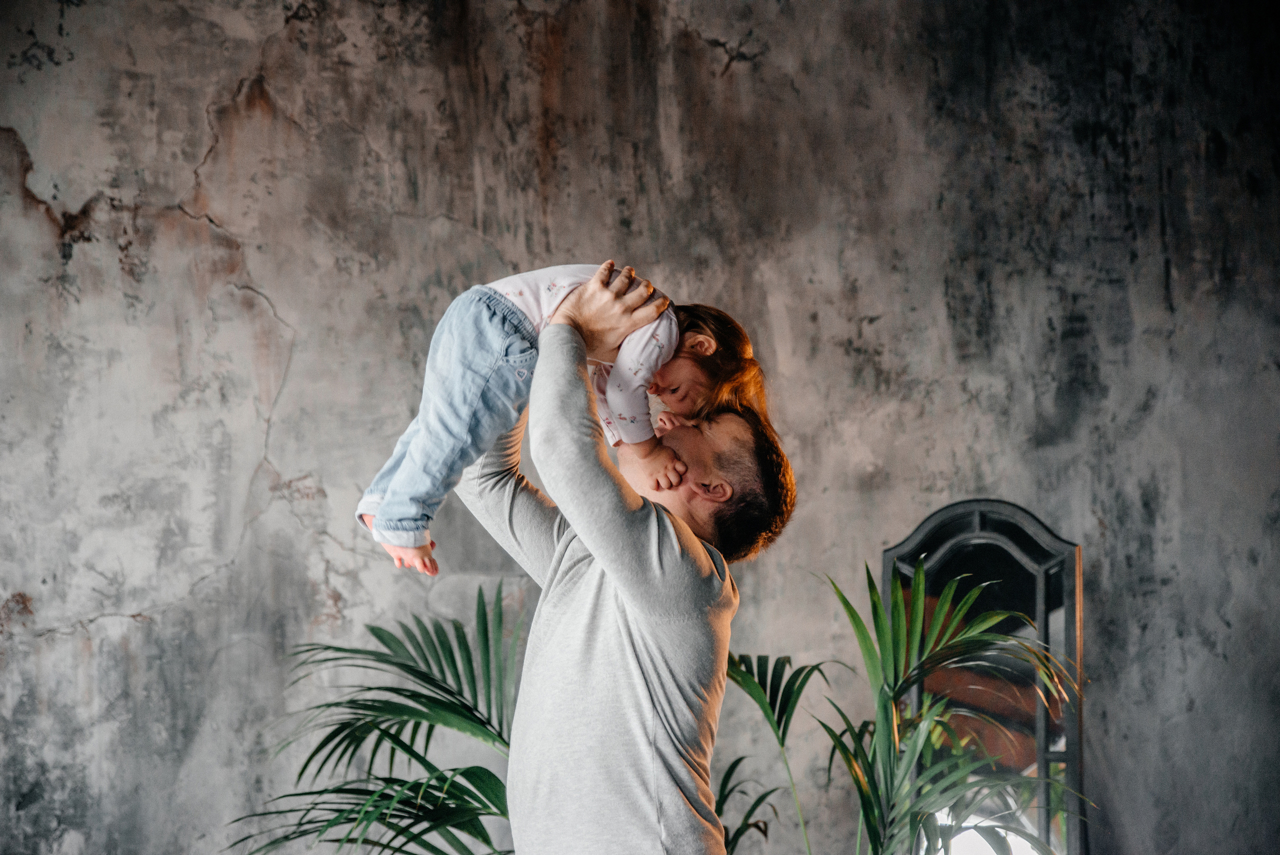 Семейная фотосессия в студии СПб. Семейный и детский фотограф в Санкт-Петербурге Маша Бичан