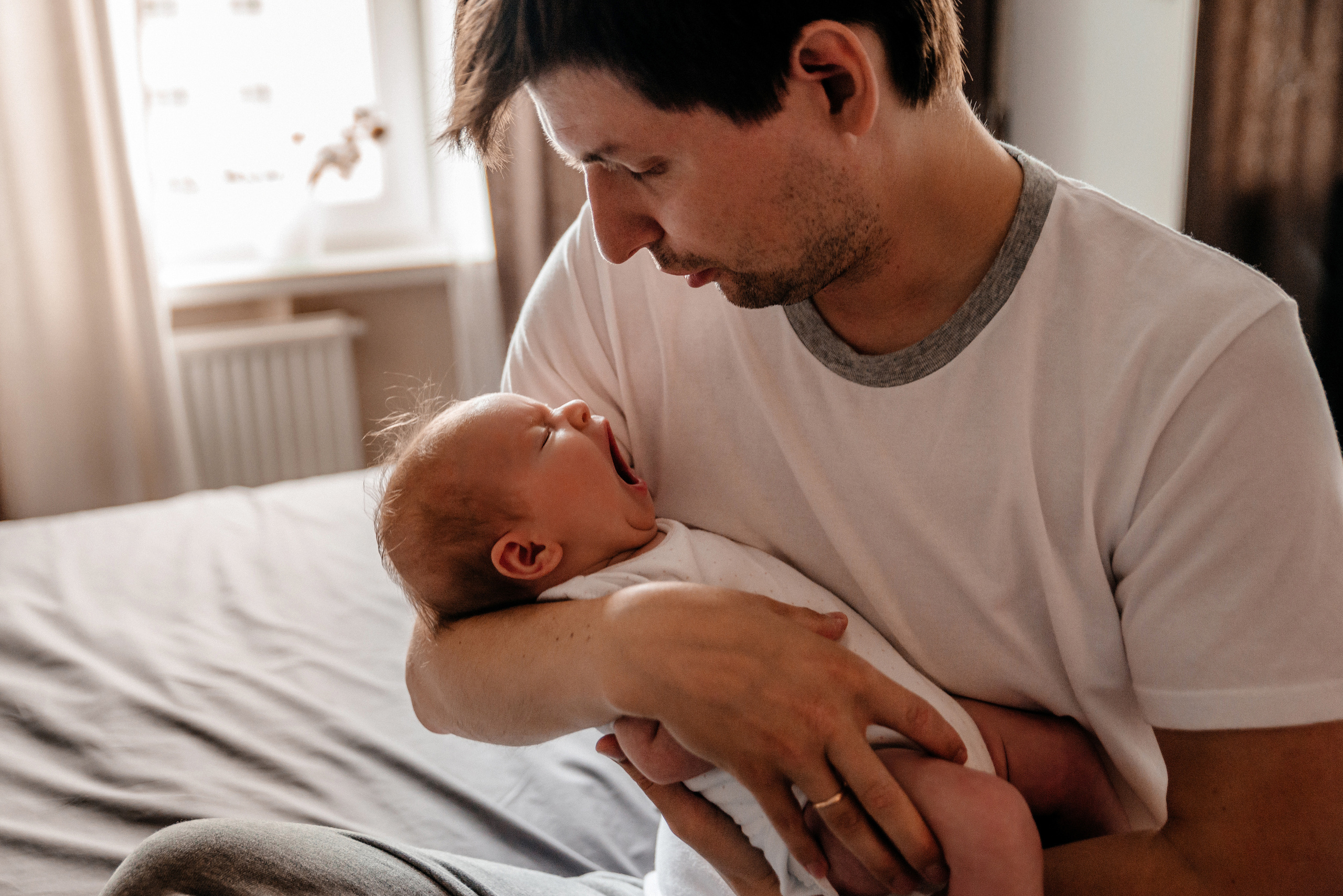 Фотосессия новорожденных дома СПб. Семейный и детский фотограф в Санкт-Петербурге Маша Бичан