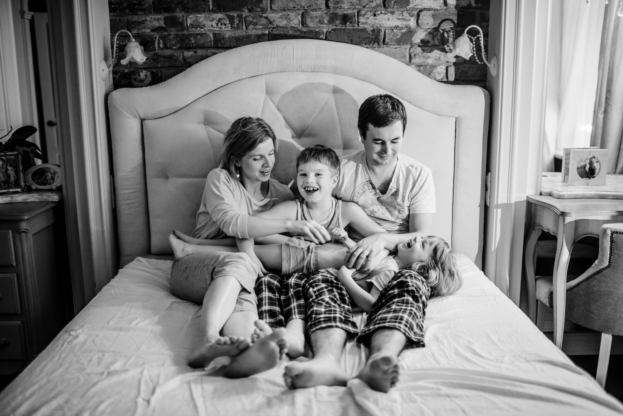 Домашняя новогодняя фотосессия СПб. Семейный и детский фотограф в Санкт-Петербурге Маша Бичан