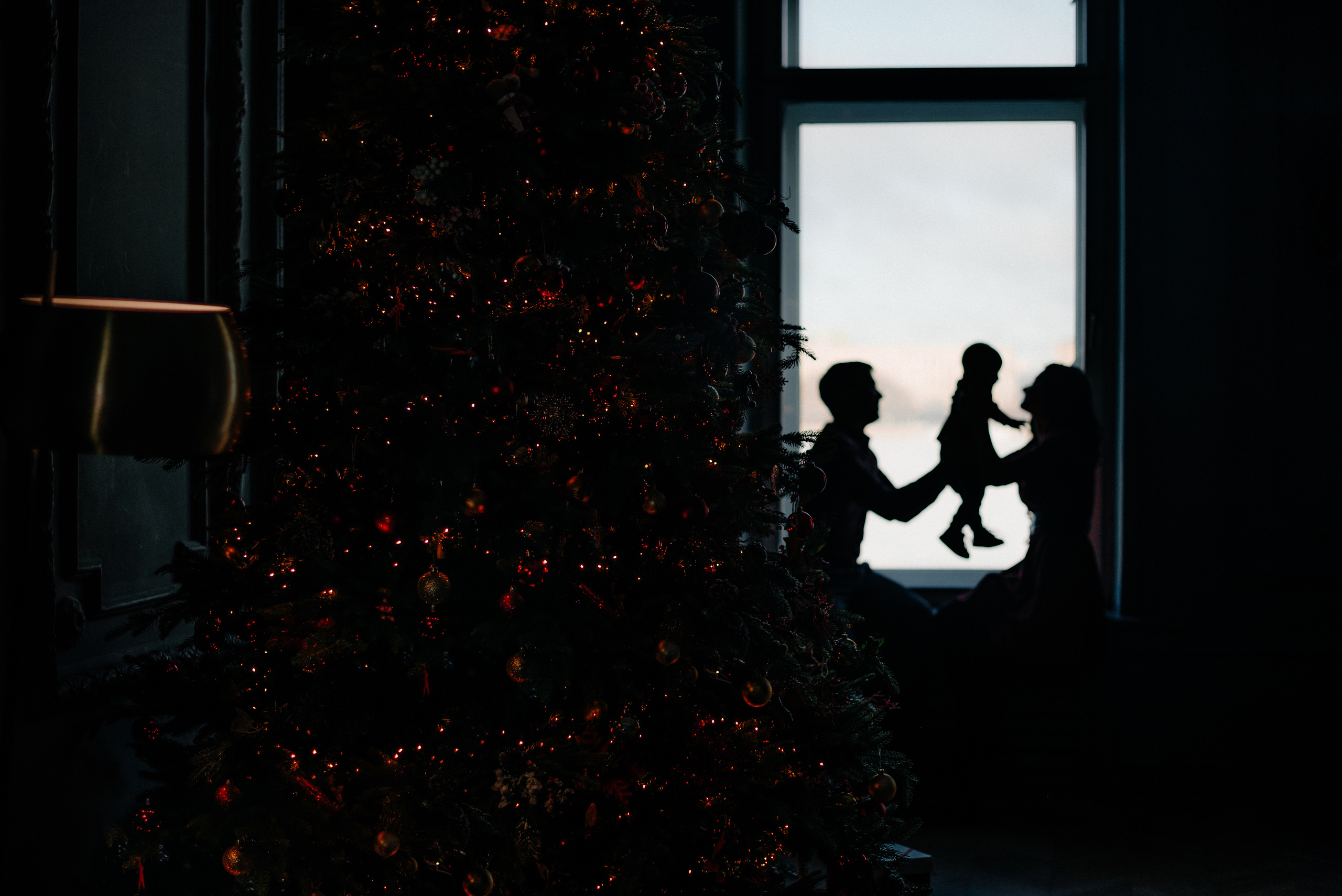 Новогодняя фотосессия в студии СПб. Семейный и детский фотограф в Санкт-Петербурге Маша Бичан