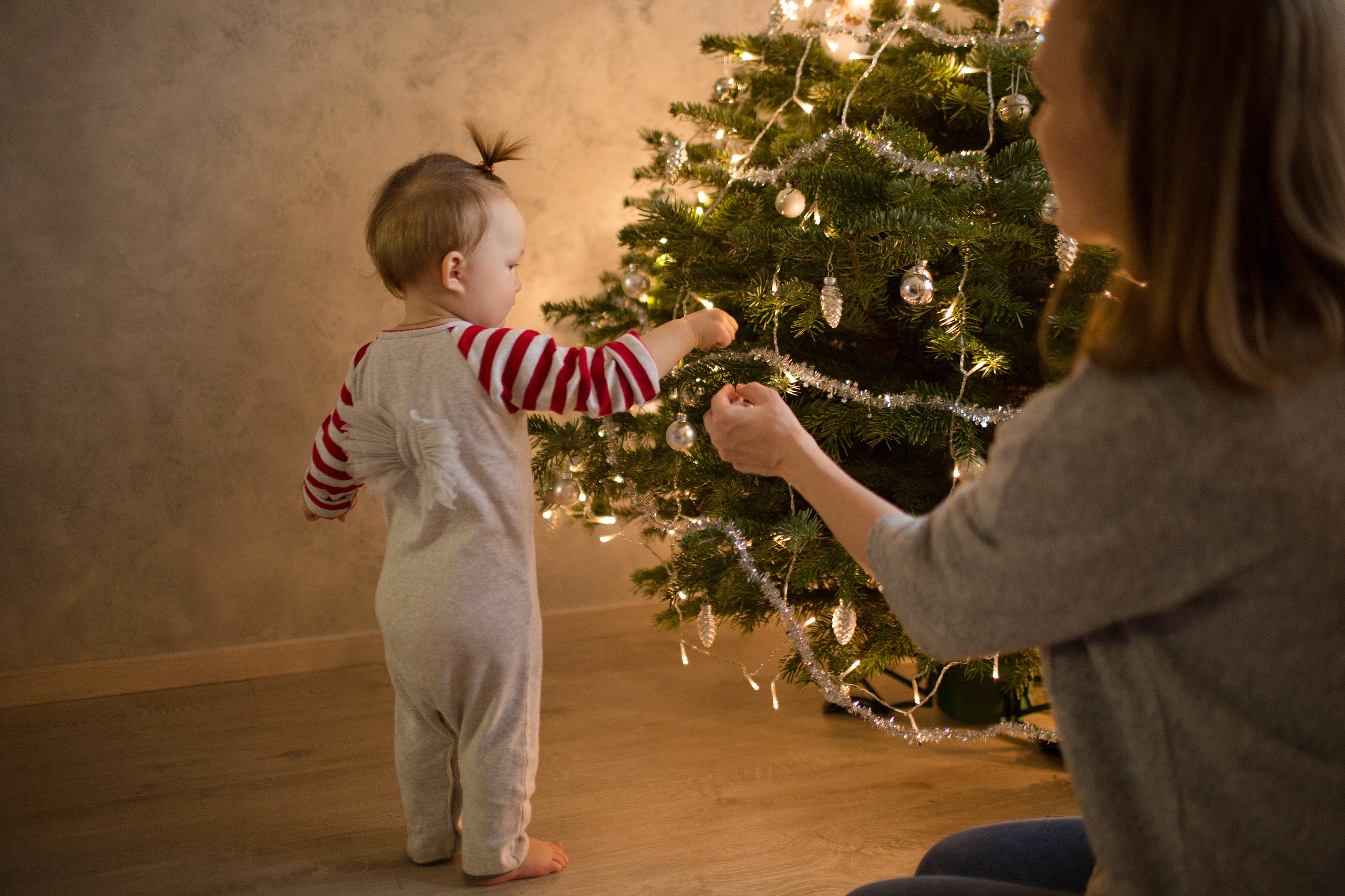 Первый Новый год. Семейный и детский фотограф в Санкт-Петербурге Маша Бичан