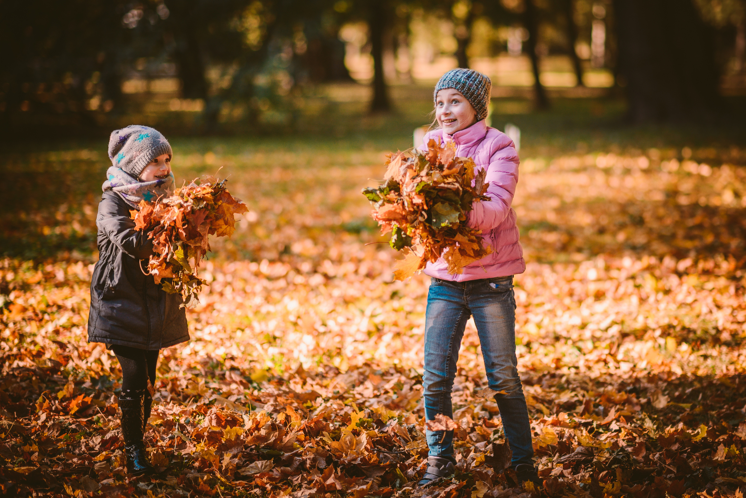 Осенние фотопрогулки СПб. Семейный и детский фотограф в Санкт-Петербурге Маша Бичан