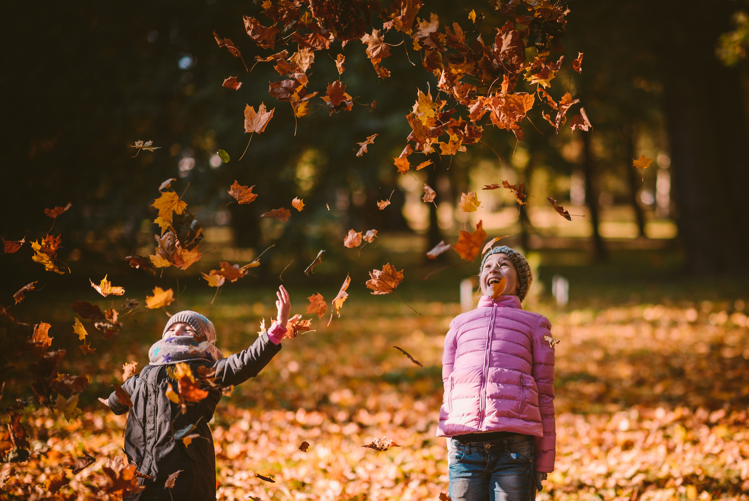 Осенние фотопрогулки СПб. Семейный и детский фотограф в Санкт-Петербурге Маша Бичан