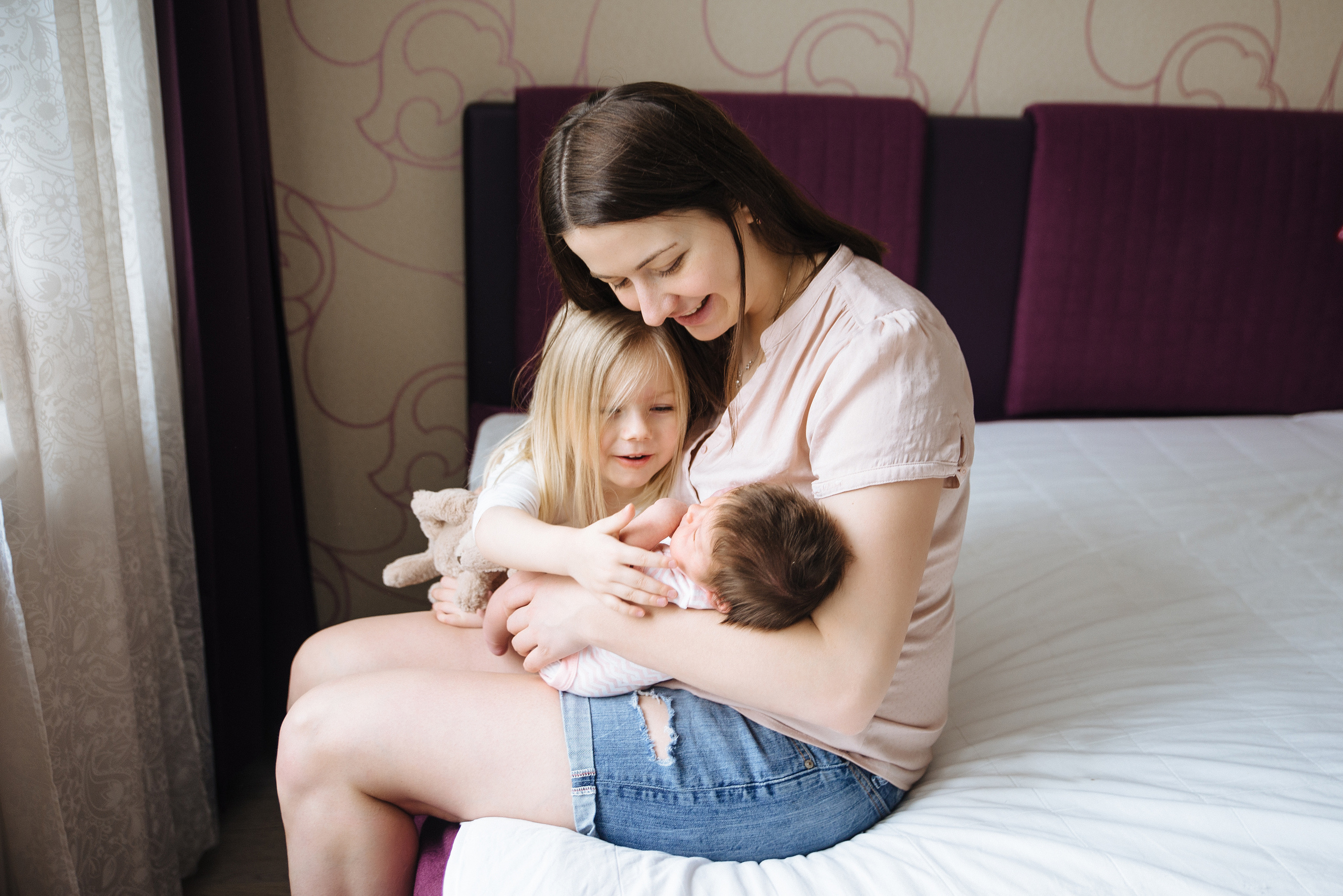 Фотосессия новорожденных дома СПб. Семейный и детский фотограф в Санкт-Петербурге Маша Бичан