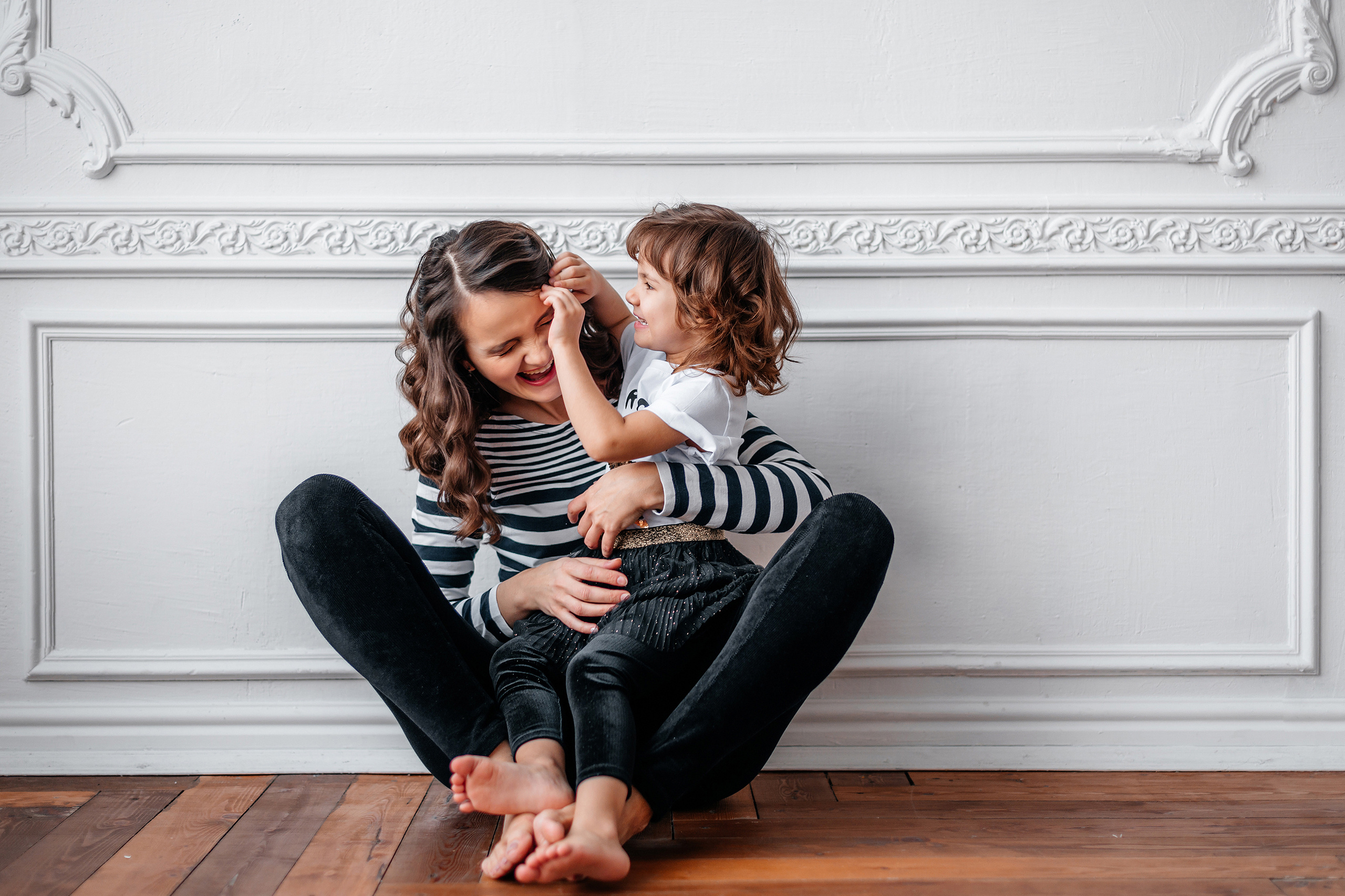 Семейная фотосессия в студии СПб. Семейный и детский фотограф в Санкт-Петербурге Маша Бичан