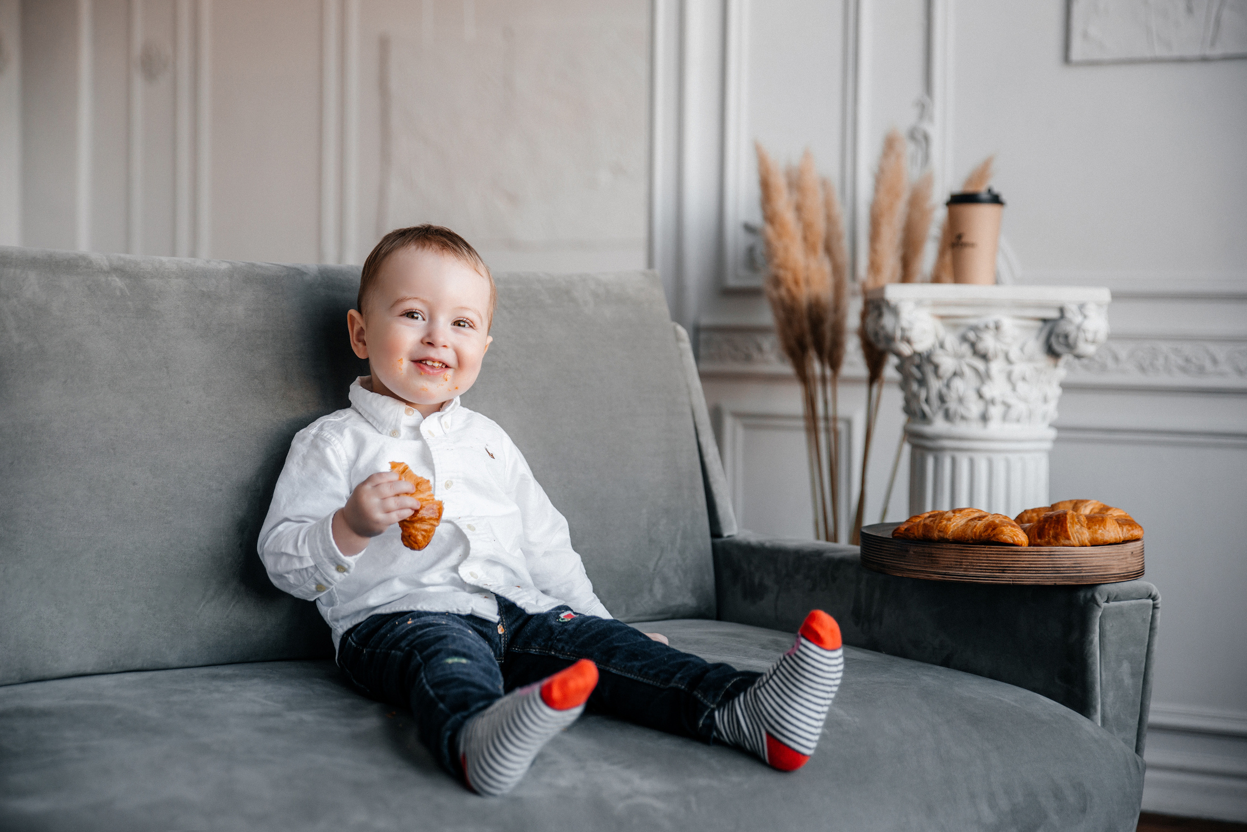 Семейная фотосессия в студии СПб. Семейный и детский фотограф в Санкт-Петербурге Маша Бичан