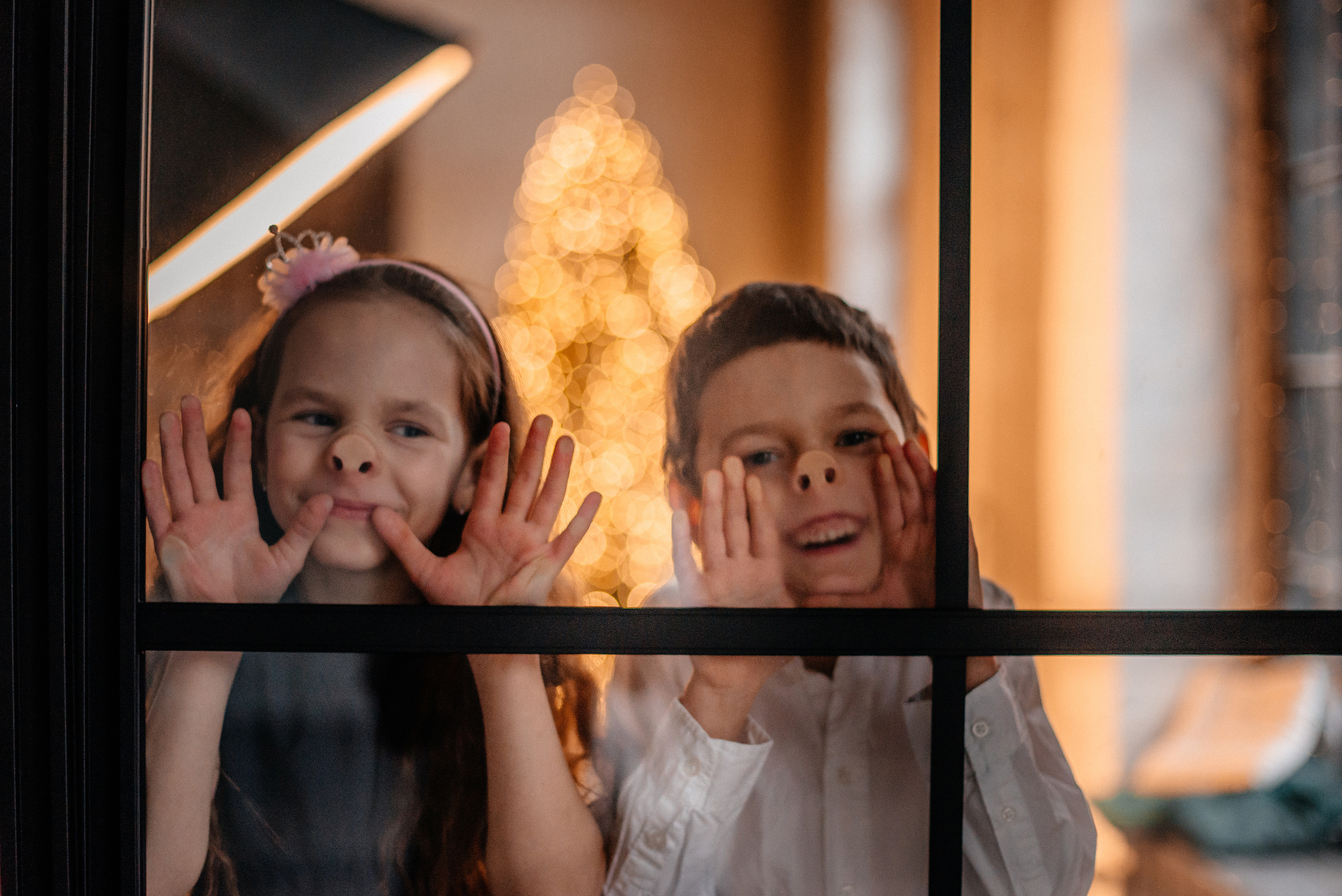 Новогодняя фотосессия в студии СПб. Семейный и детский фотограф в Санкт-Петербурге Маша Бичан