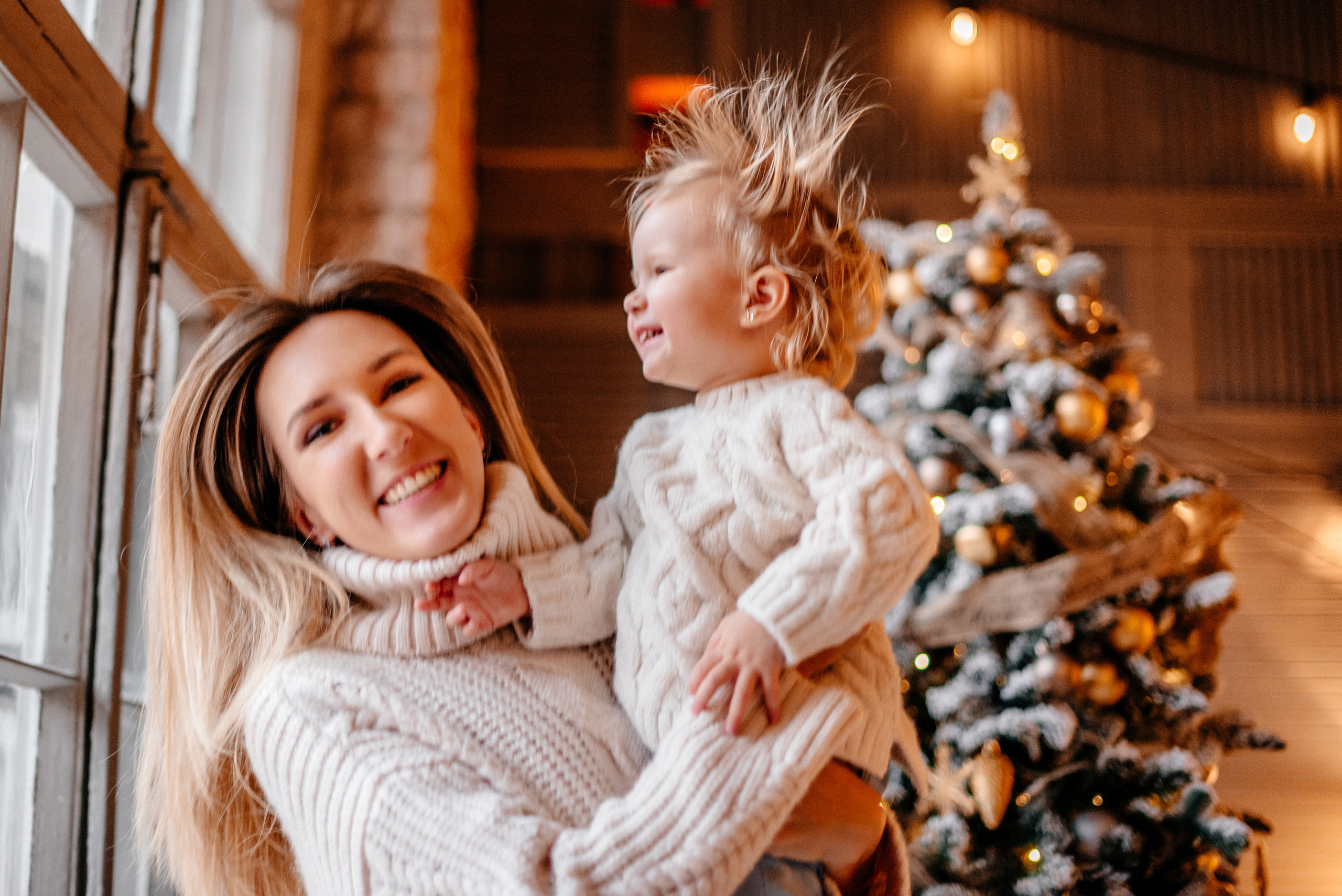 Новогодняя фотосессия в студии СПб. Семейный и детский фотограф в Санкт-Петербурге Маша Бичан