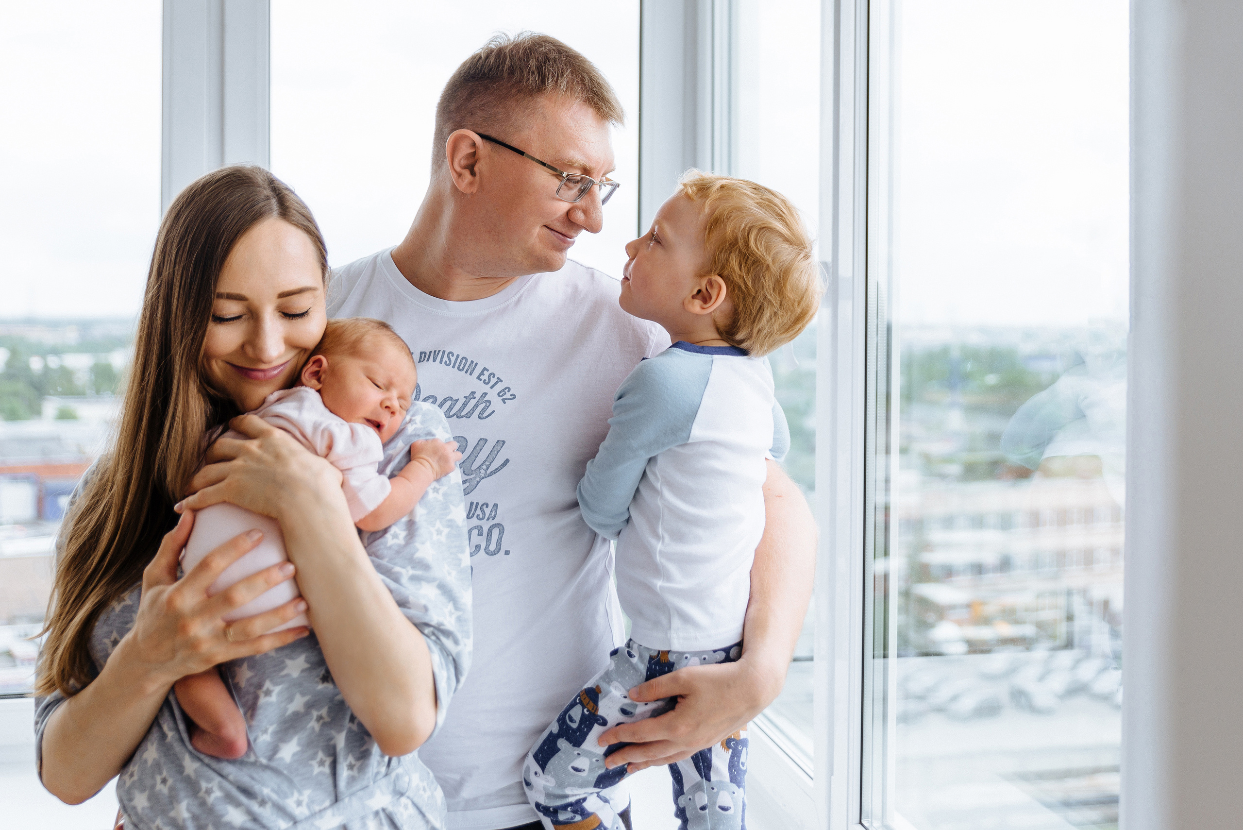 Фотосессия новорожденных дома СПб. Семейный и детский фотограф в Санкт-Петербурге Маша Бичан