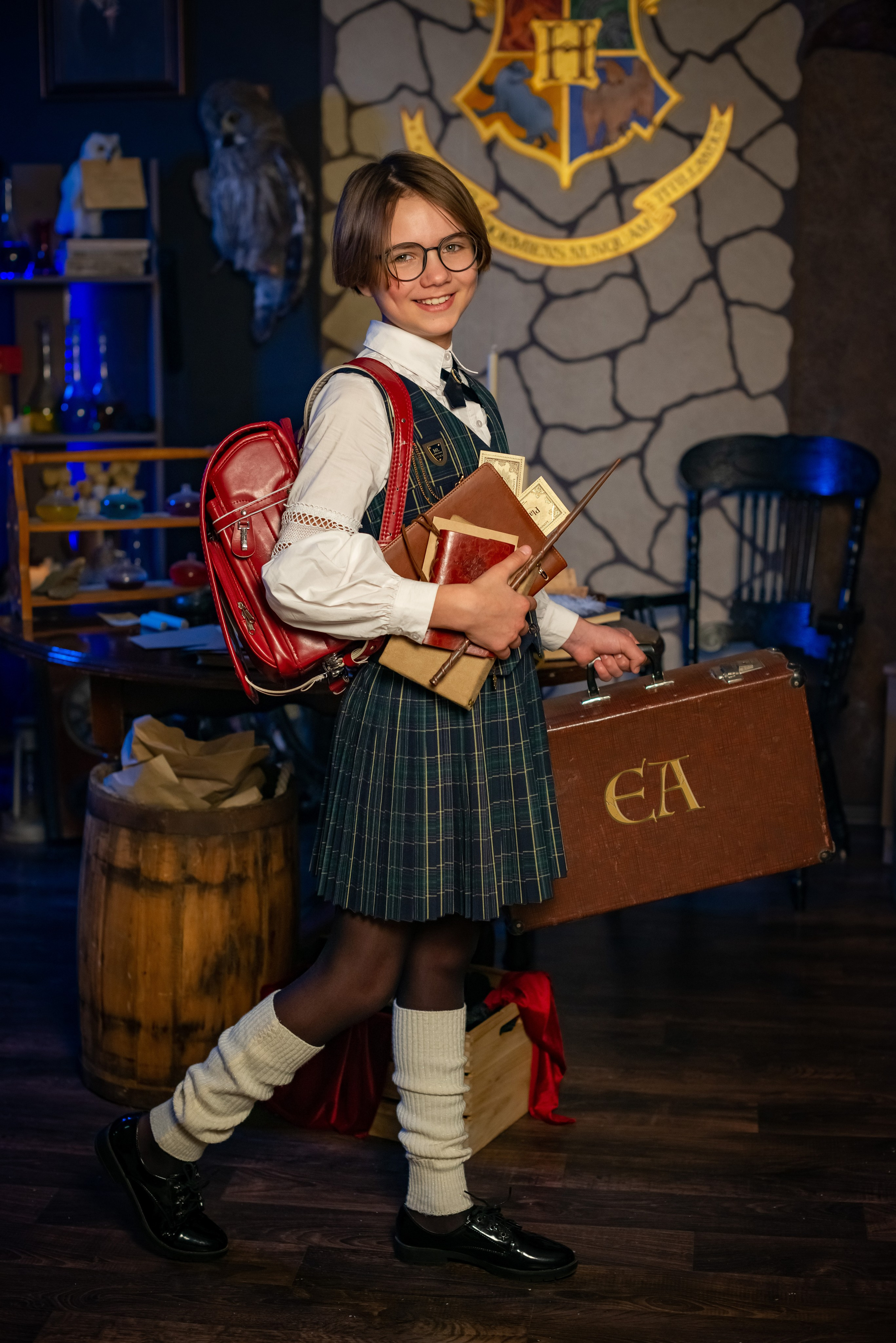 Хогвартс. Татьяна Гойда портретный и семейный фотограф Ленск. Выпускные альбомы