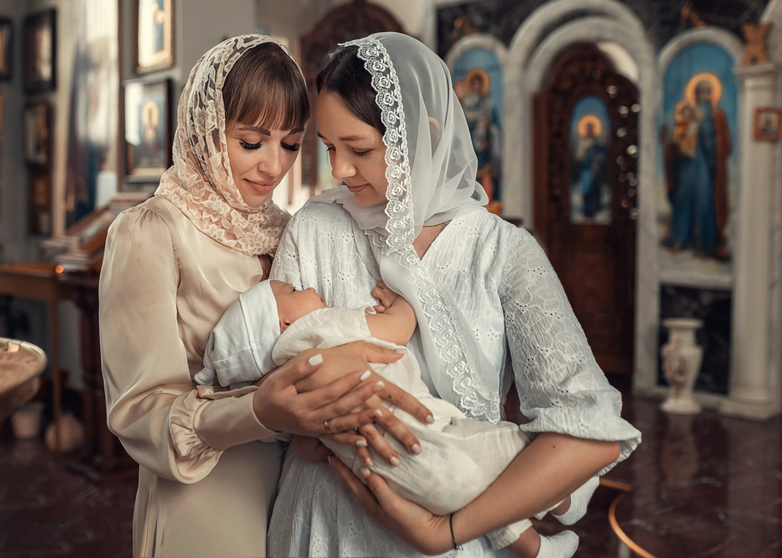 Крещение Даниила. Семейный и детский фотограф Екатерина Савёлова