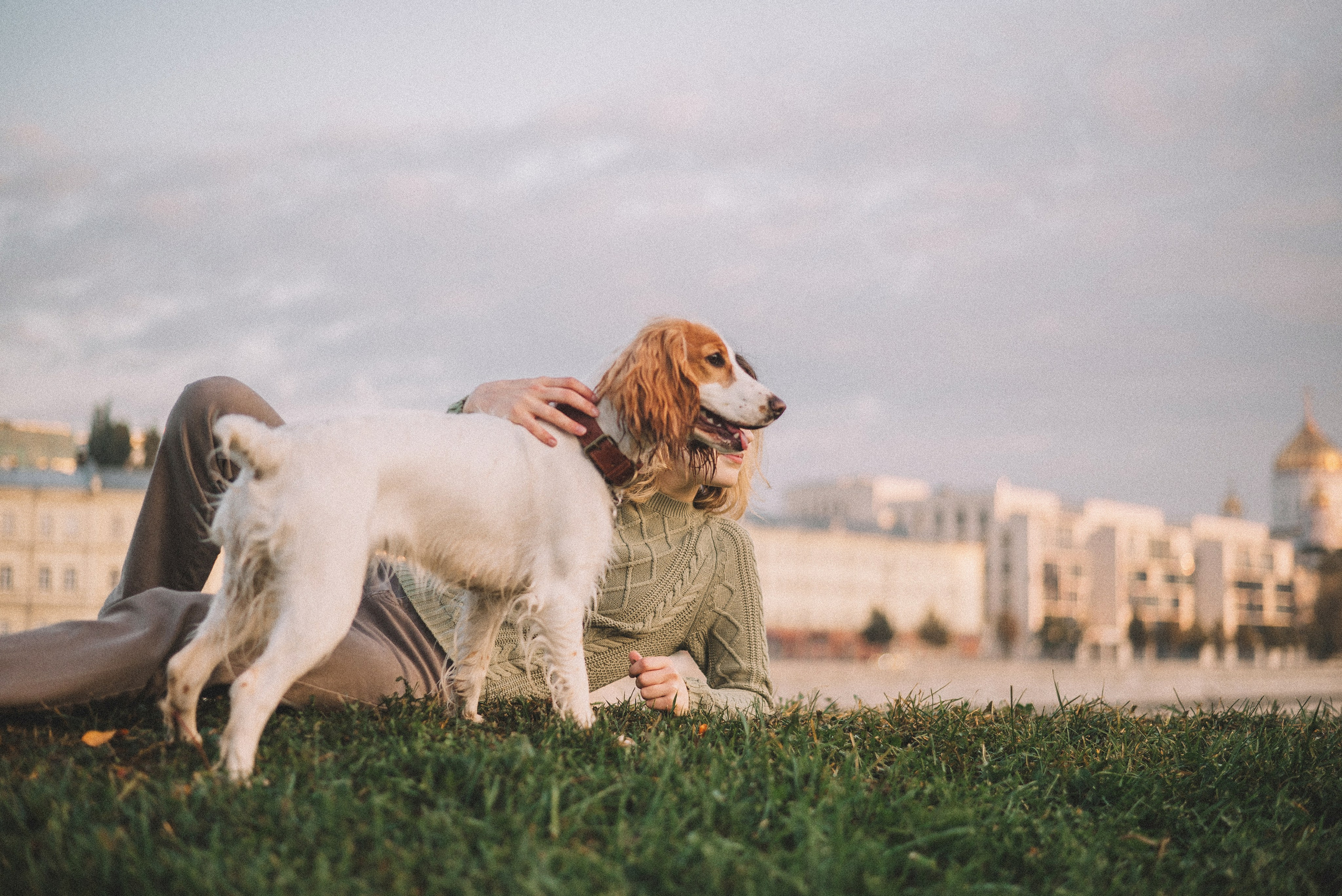 Маша и Вега. Фотограф-анималист Богданова Полина