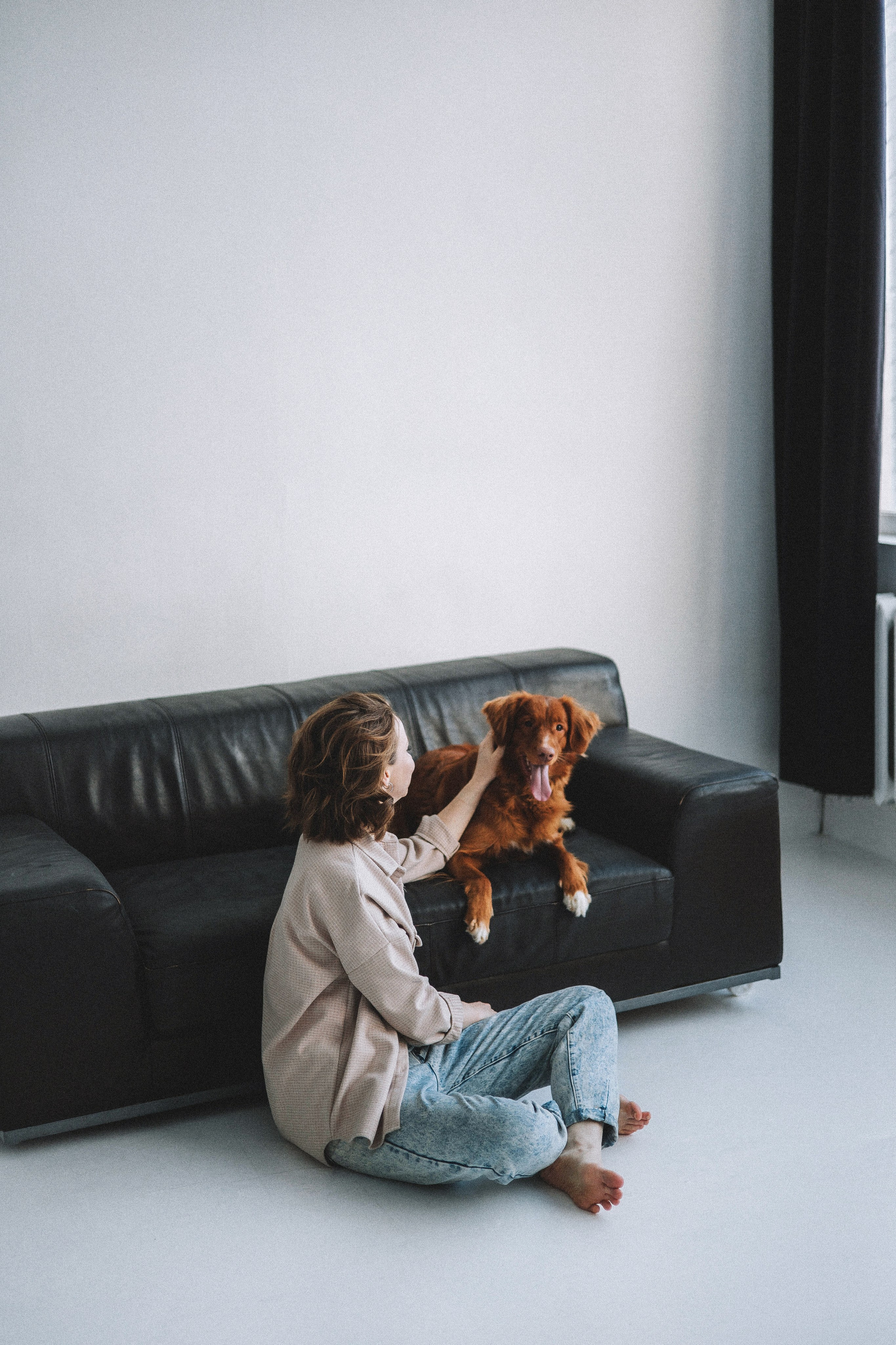 Аня и Лея. Фотограф-анималист Богданова Полина