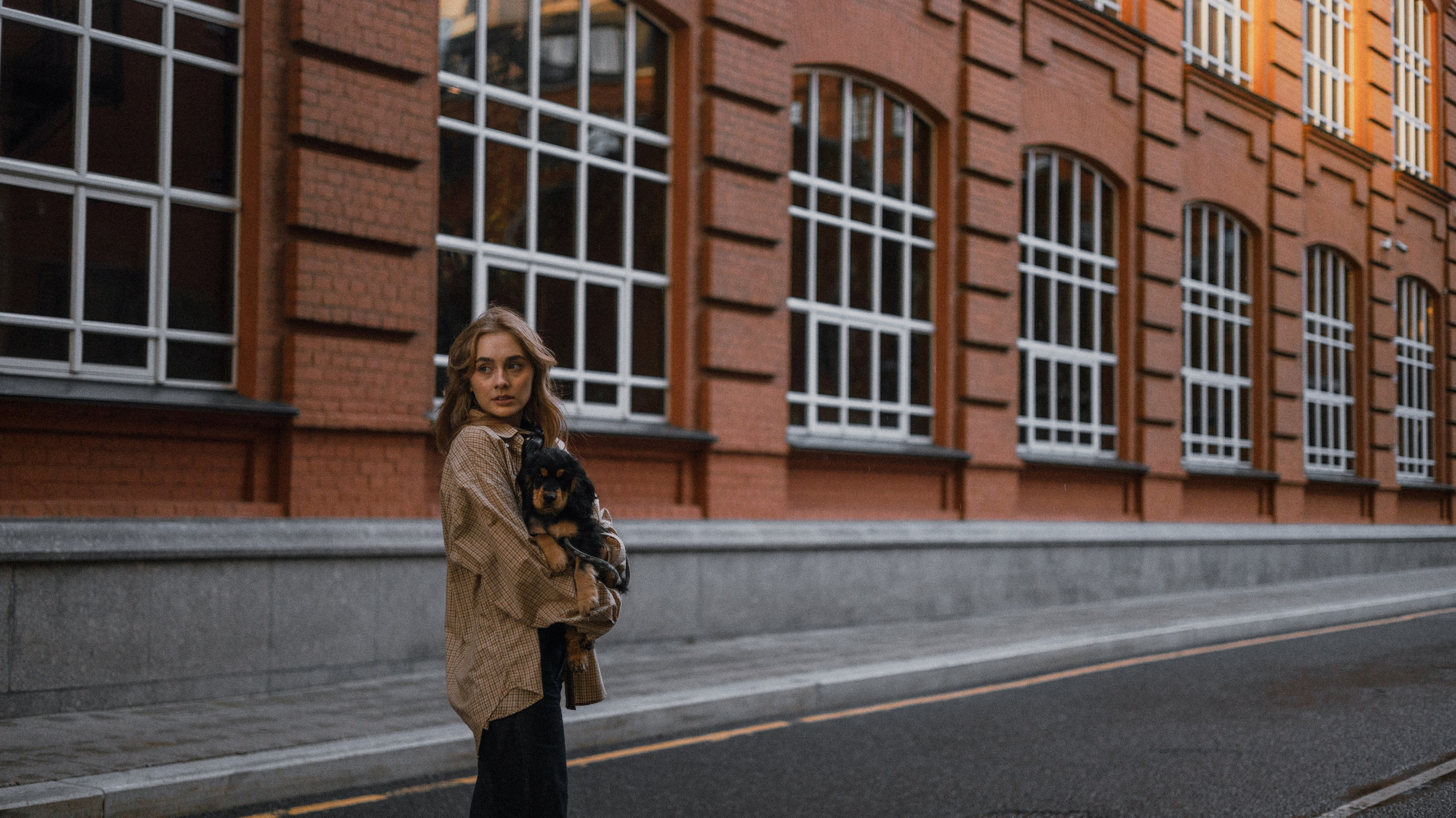 Аня и Ривер. Фотограф-анималист Богданова Полина