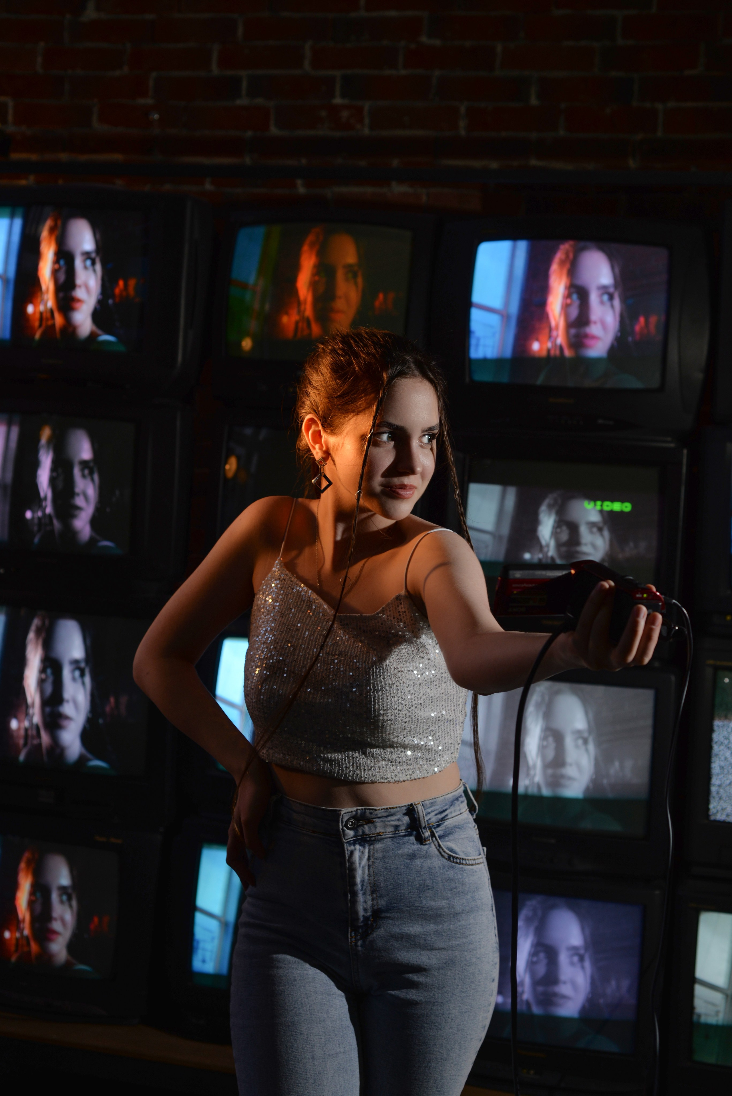 Вика, локация с телеками. Семейный и свадебный фотограф Галина Абакумова, фотосессии в Белгороде