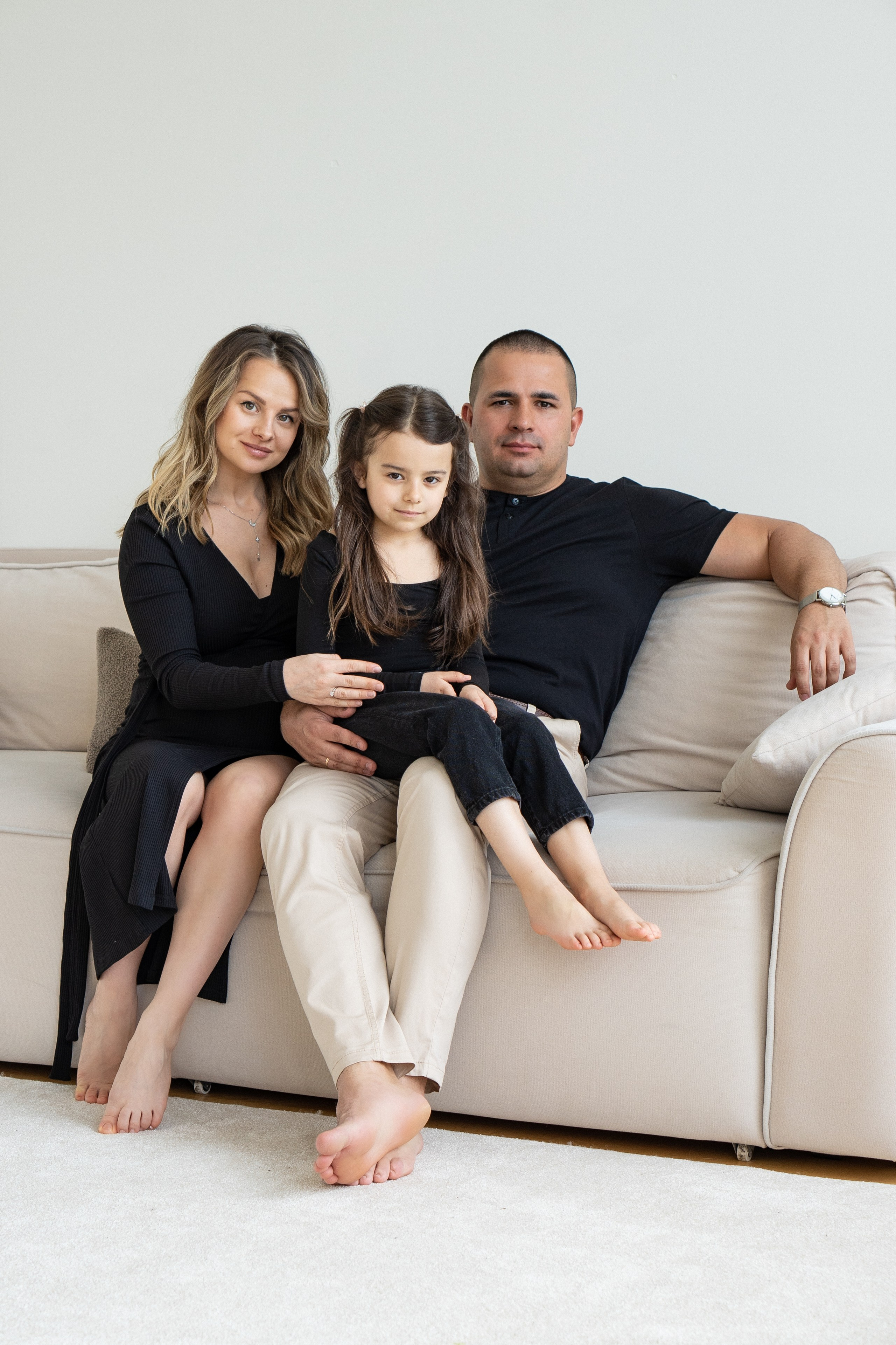 Семья Ф.студийная фотосессия. Фотограф Ольга Игорева