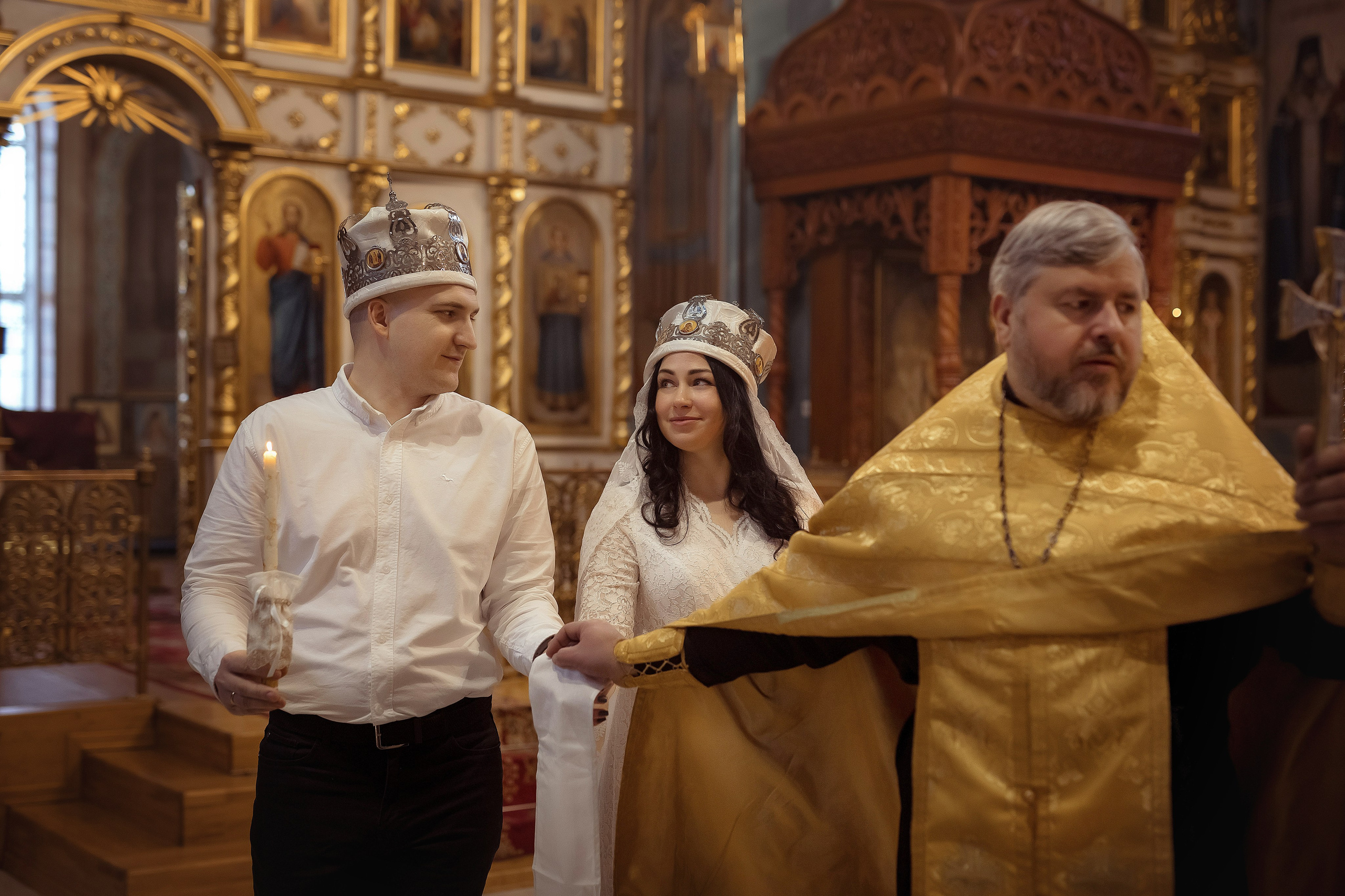 Анжелика и Геннадий Казанский храм. Фотограф на крещение и венчание