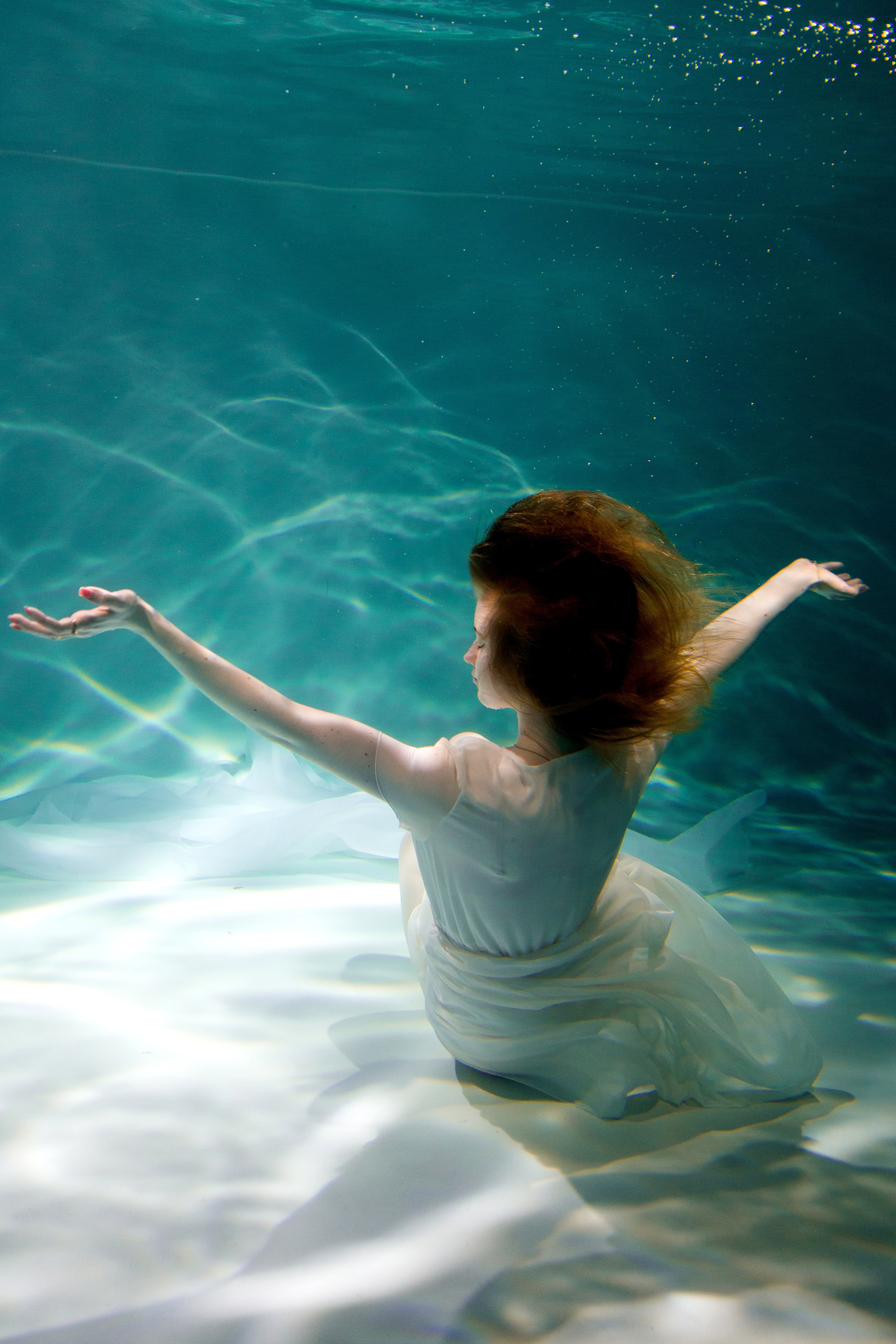 Под водой. Фотограф и дизайнер в Москве Екатерина Лобачева