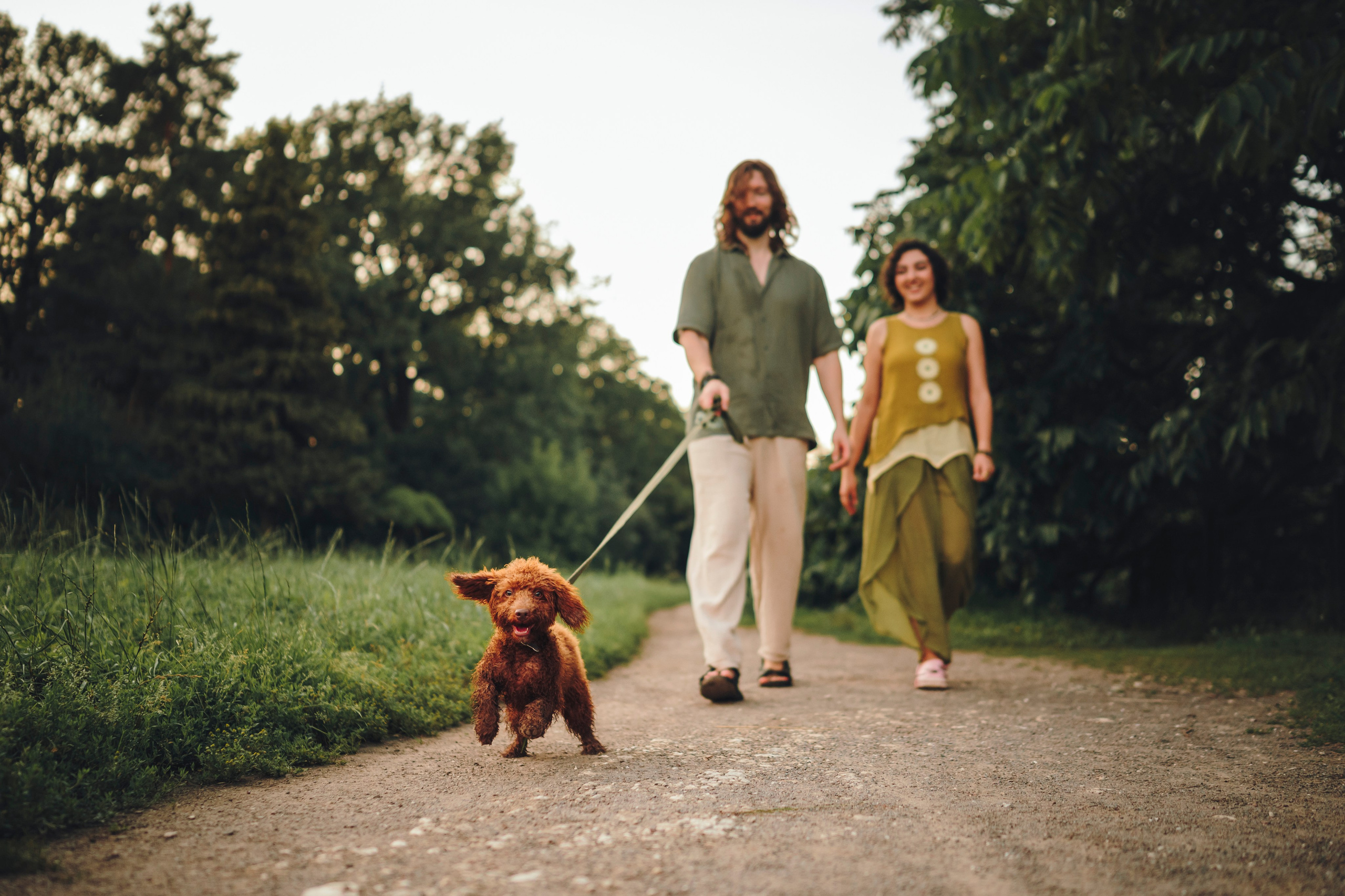 Марина, Тарас и Хагрид. Семейный фотограф анималист Ананьева Мария — Москва