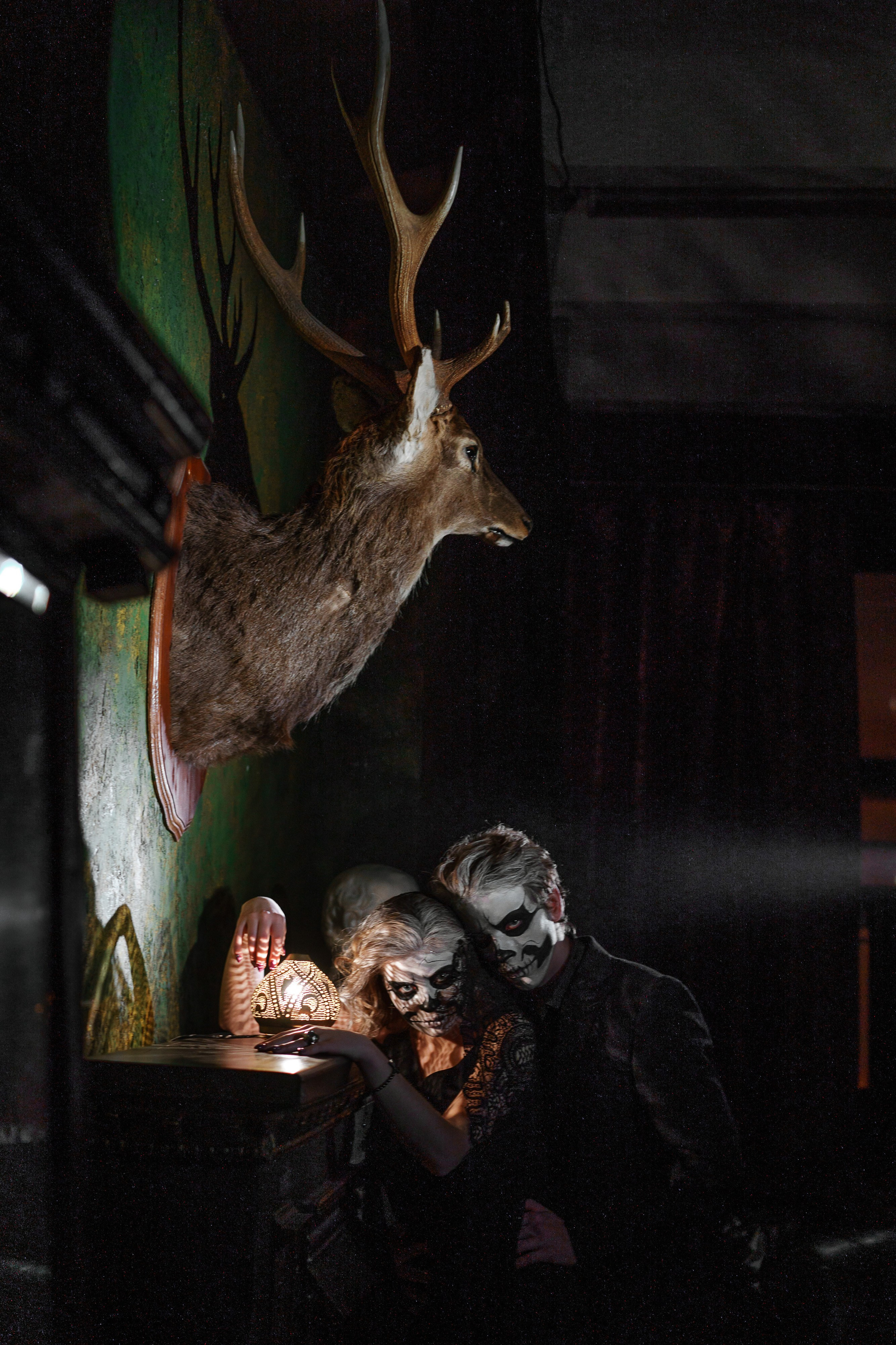 Лав стори фотосессия на Helloween в Москве