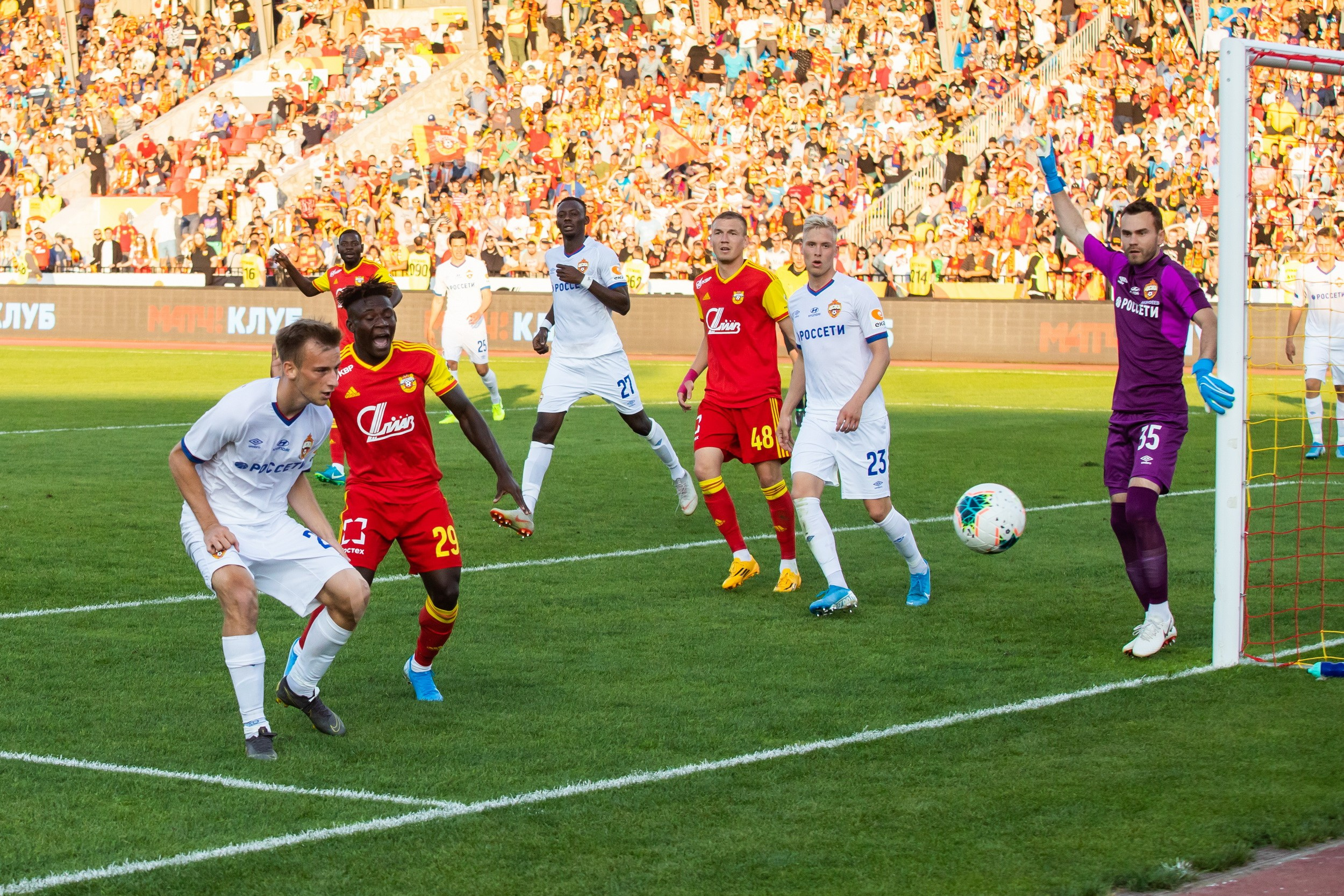 Арсенал 1-2 ЦСКА (1 сентября 2019). Репортажный фотограф Алексей Пирязев