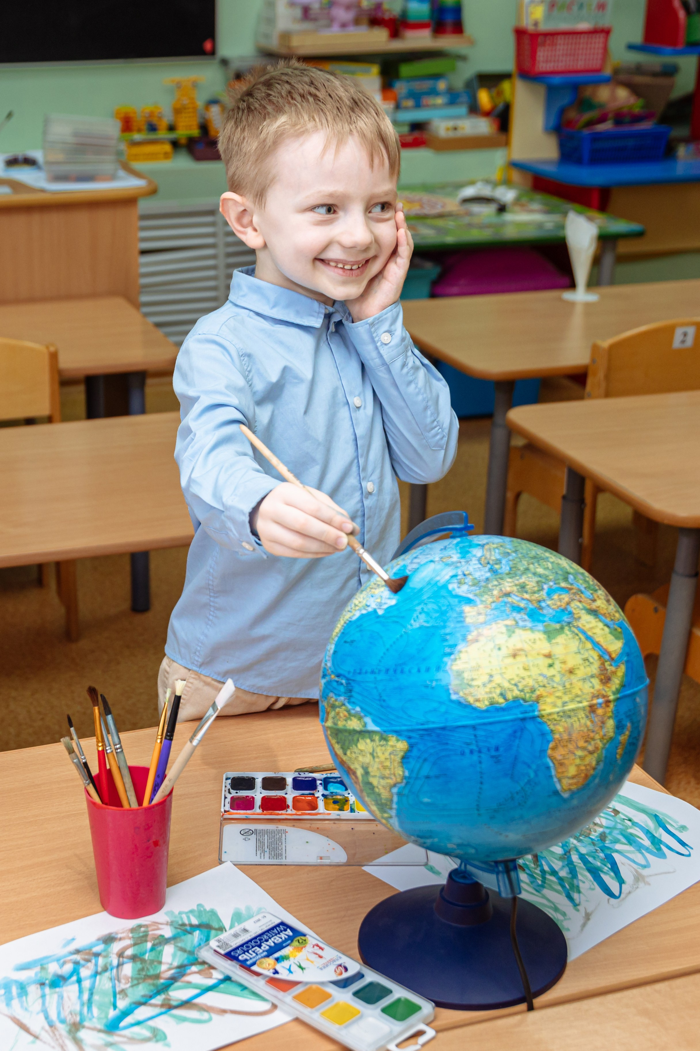 Репортаж в детском саду. GagarinProArt