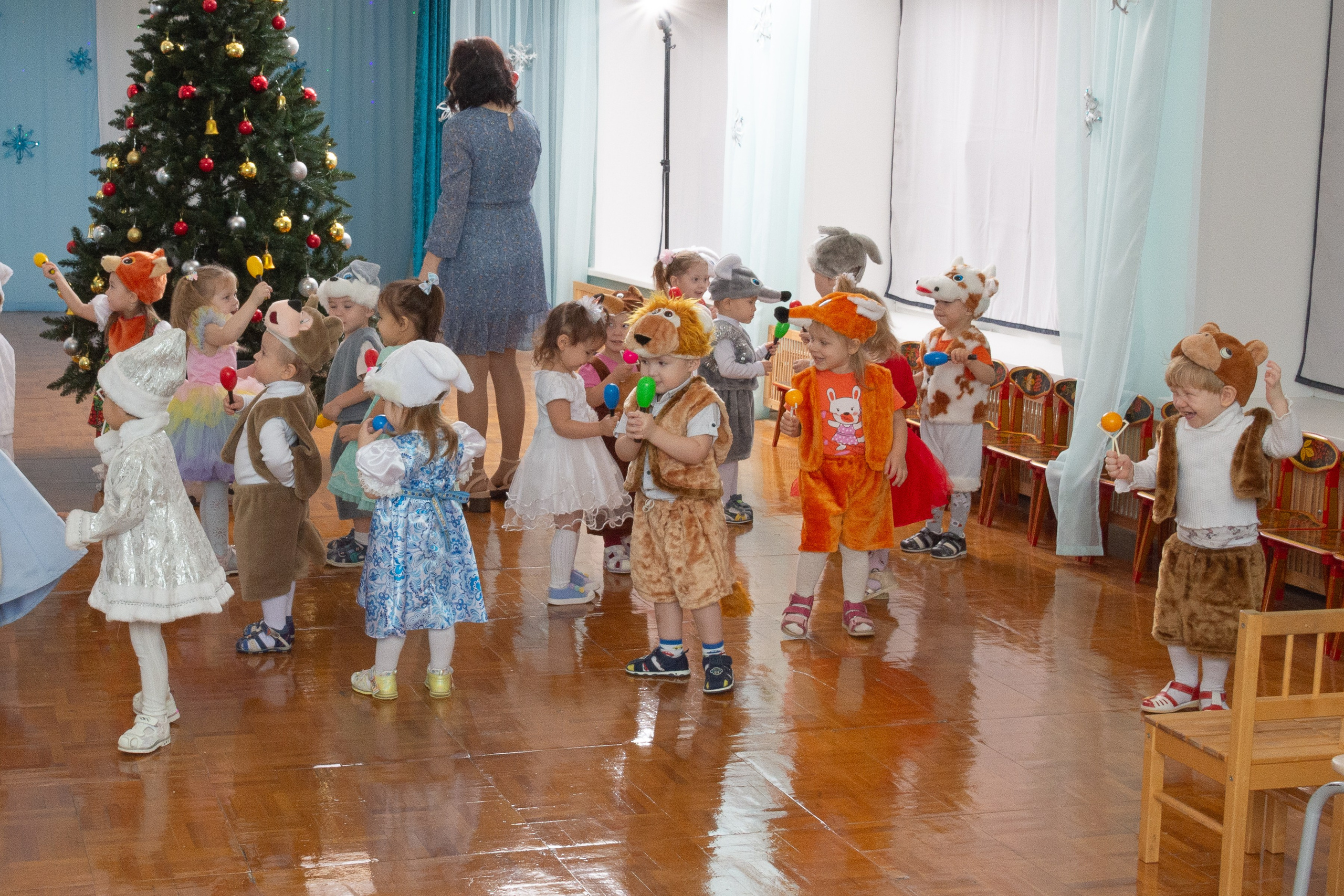 Новогодний утренник в саду 2023