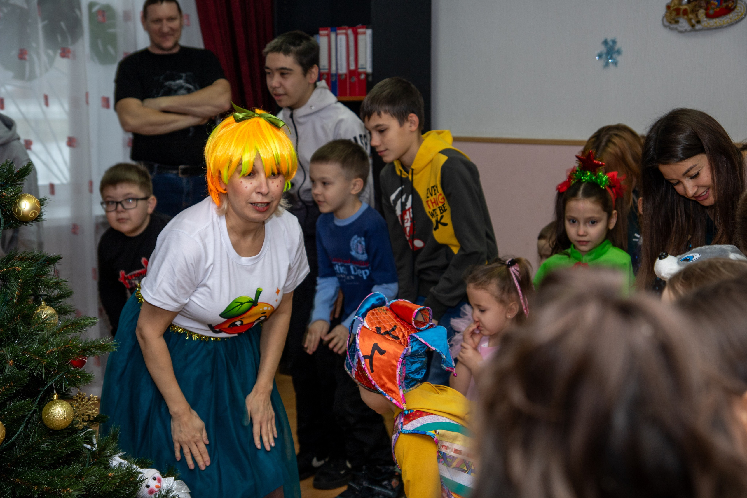 Детский праздник и ёлка желаний при участии Роснефть. Фотограф в Самаре Алексей Головачёв