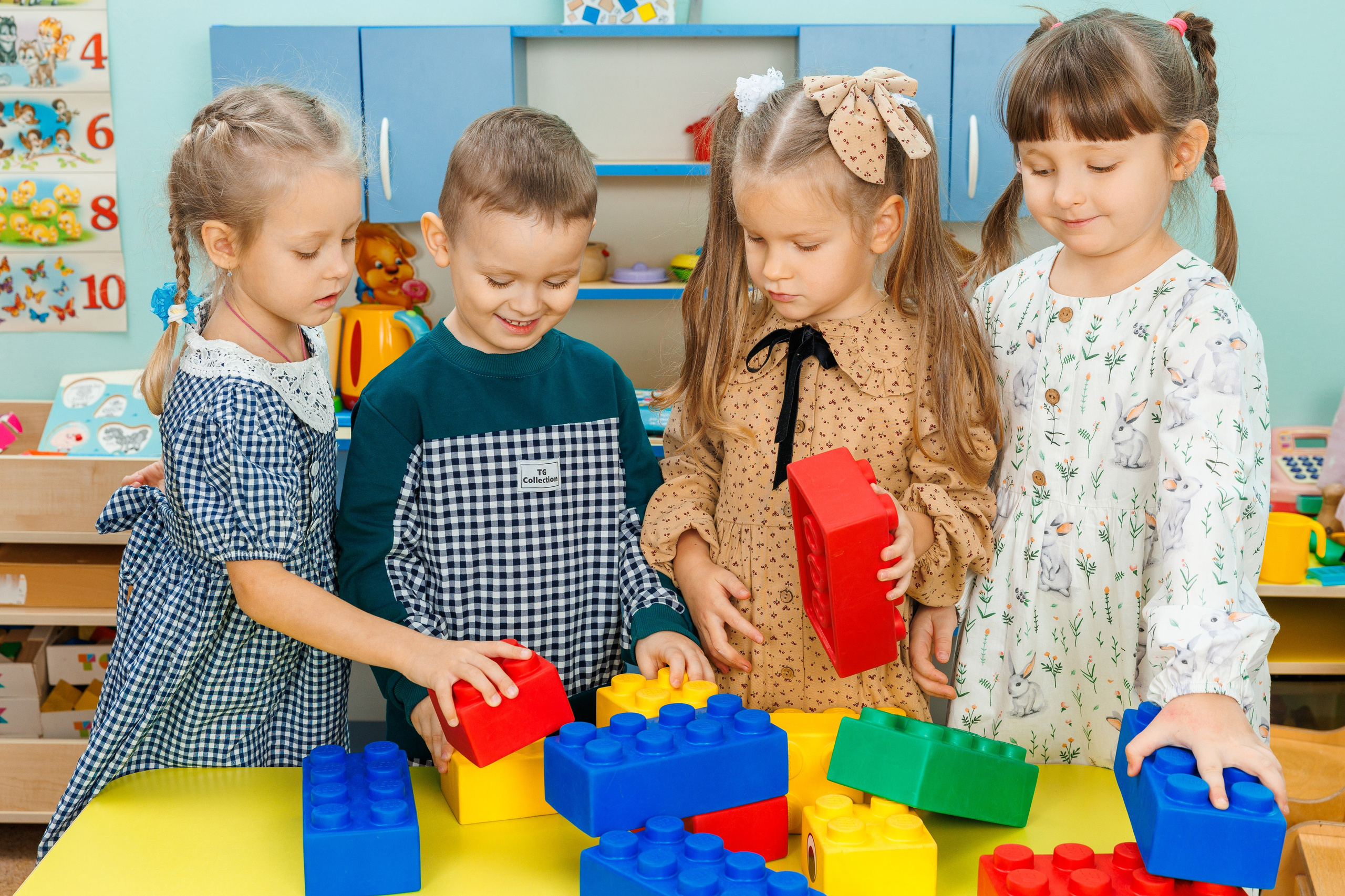 Фотосъёмка выпускников  в детском саду. Выпускные альбомы в Москве фотограф Алина Пащук