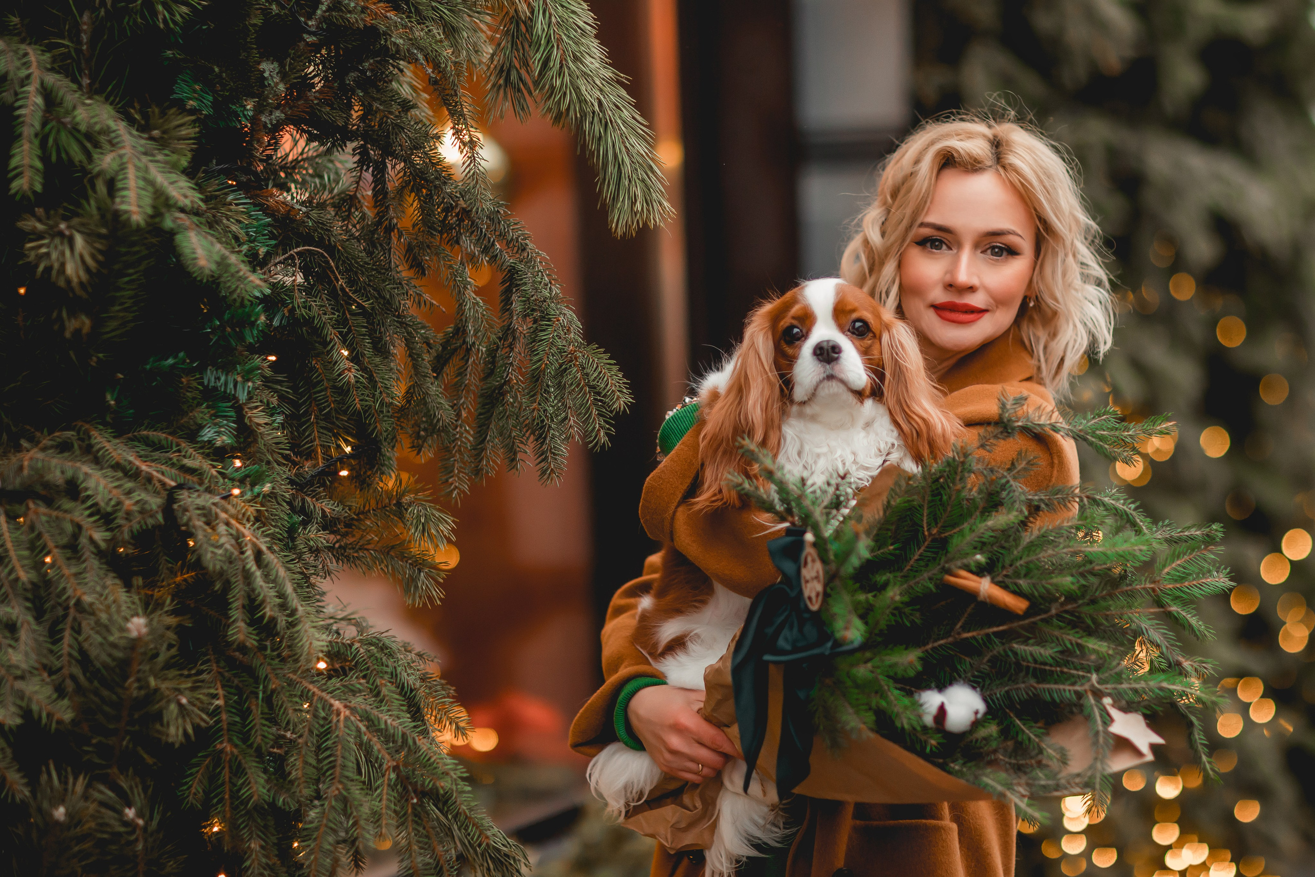 Татьяна и Хэппи. Семейный фотограф анималист Мария Крючкова