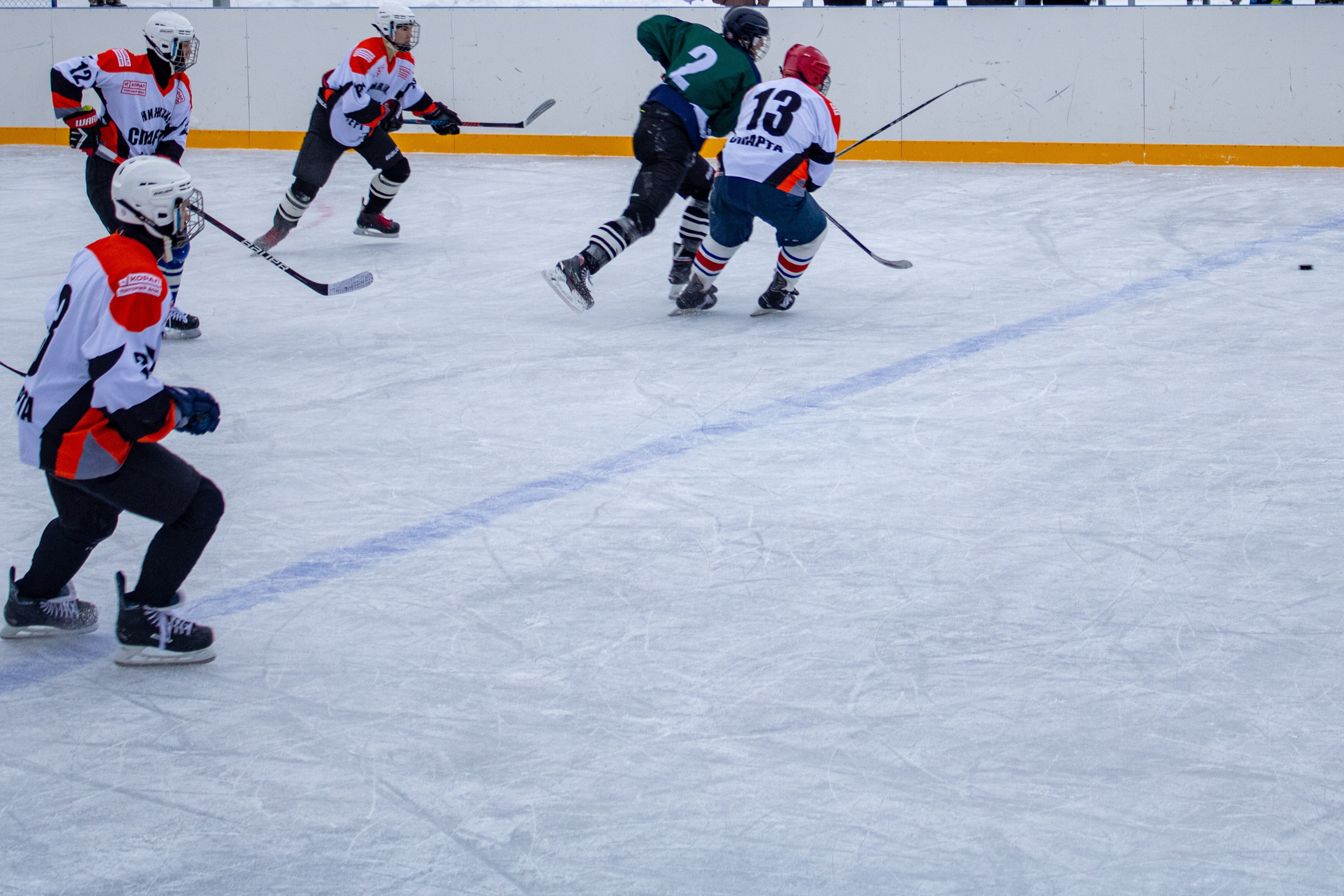 Хоккей г.п Атиг-г.Нижние Серги