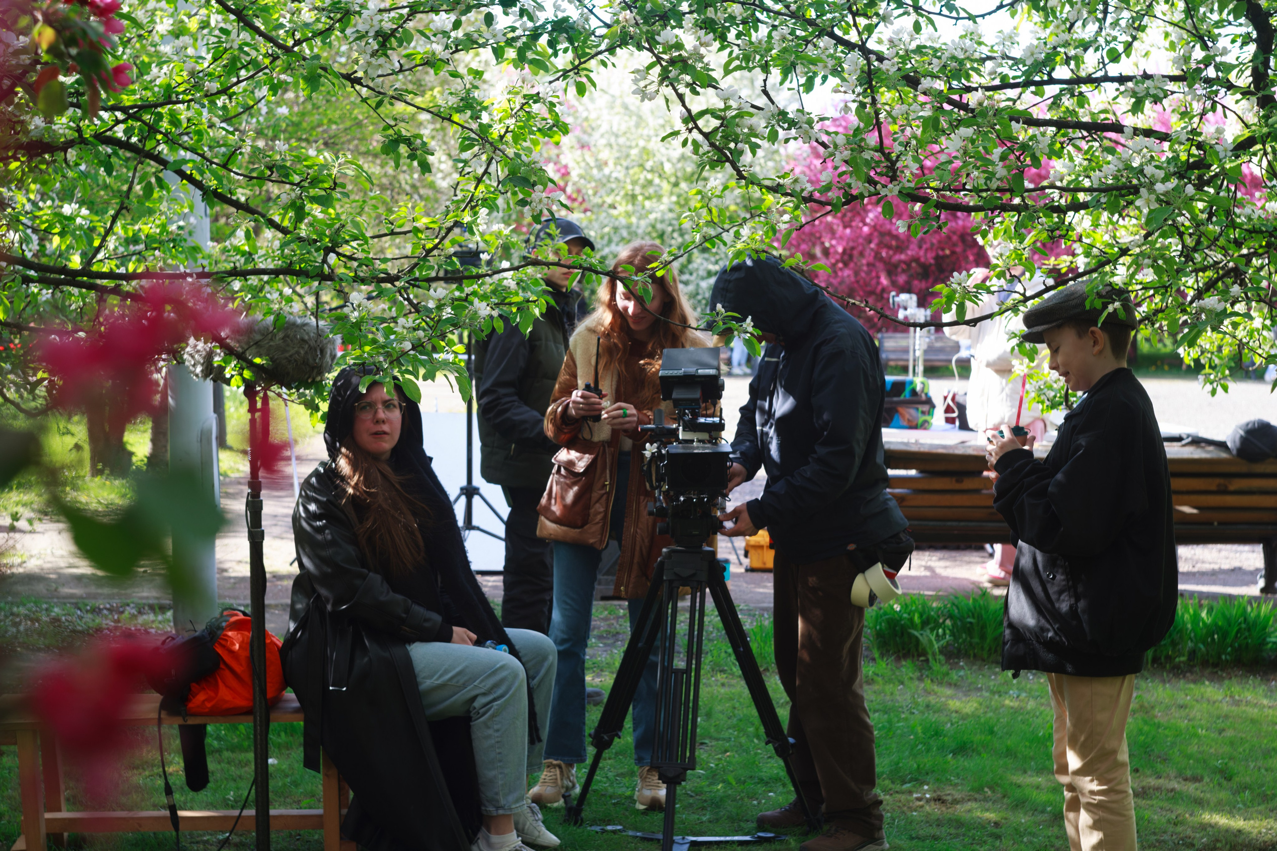 Архивные фото. Режиссёр и актриса Тася Малькова