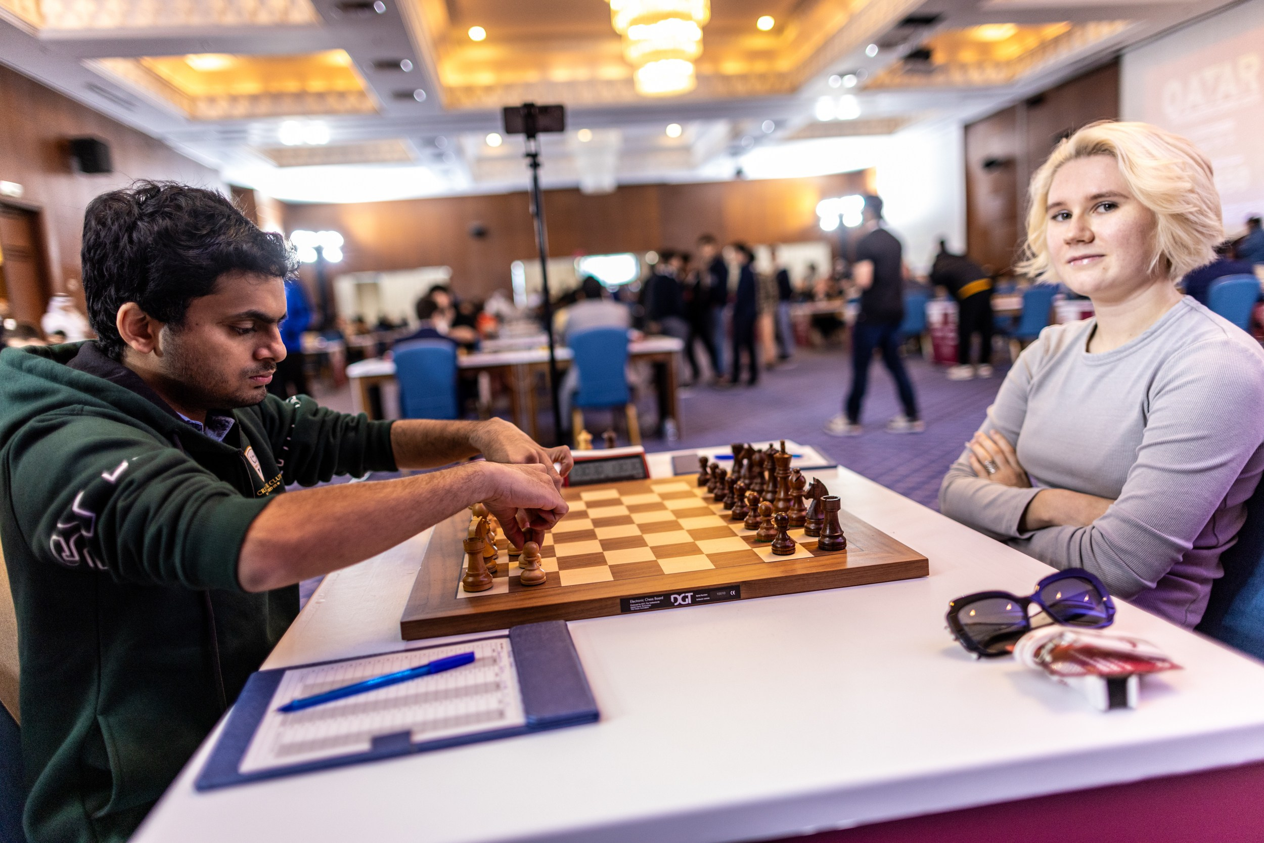 2024.12.10 Qatar Masters Open 2024 — Round7. Фотограф Анна Штурман (репортажная съёмка любых событий и мероприятий) Anna Shtourman photographer